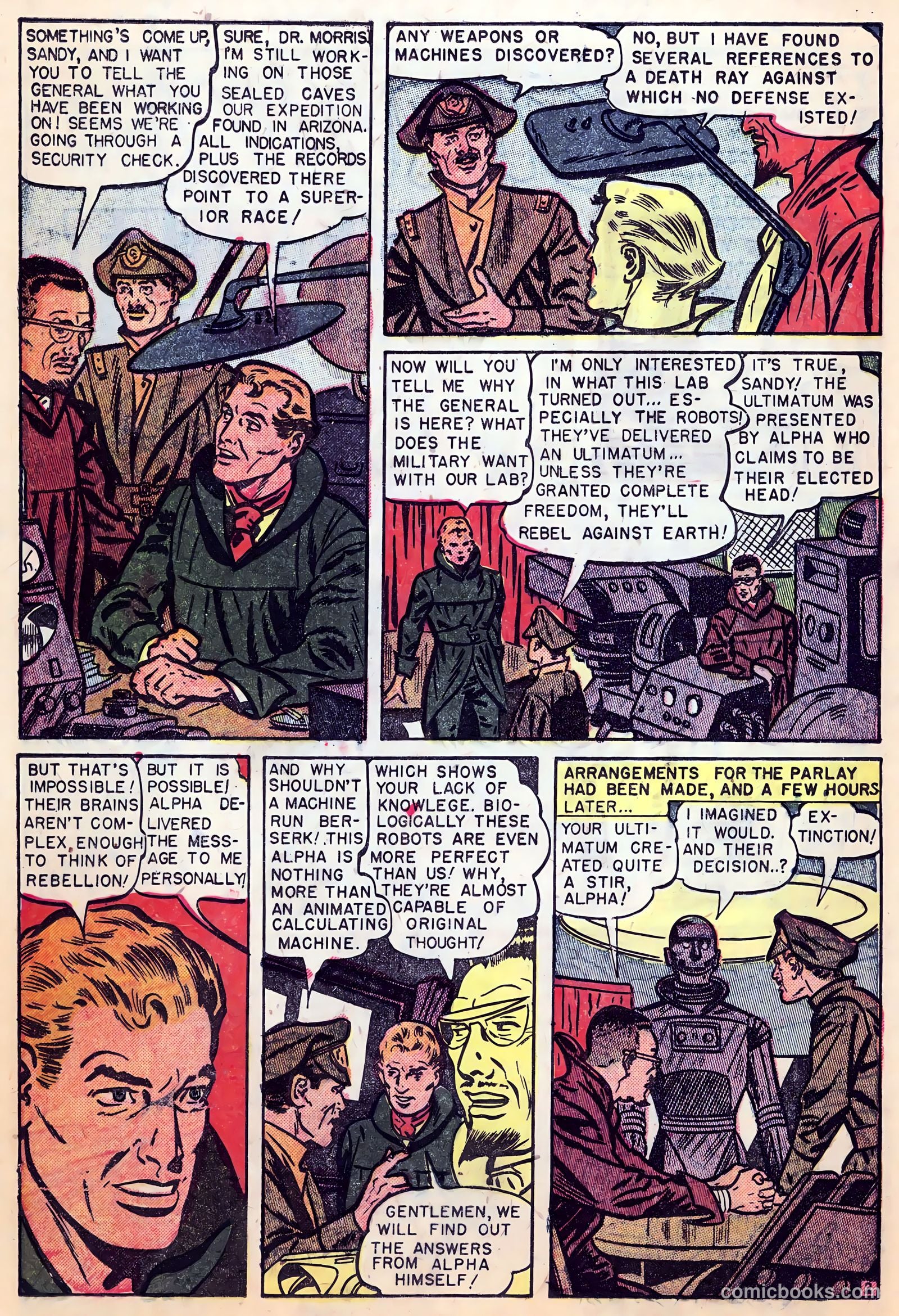 Weird Tales of the Future #1 (1952) — page 26 of 36