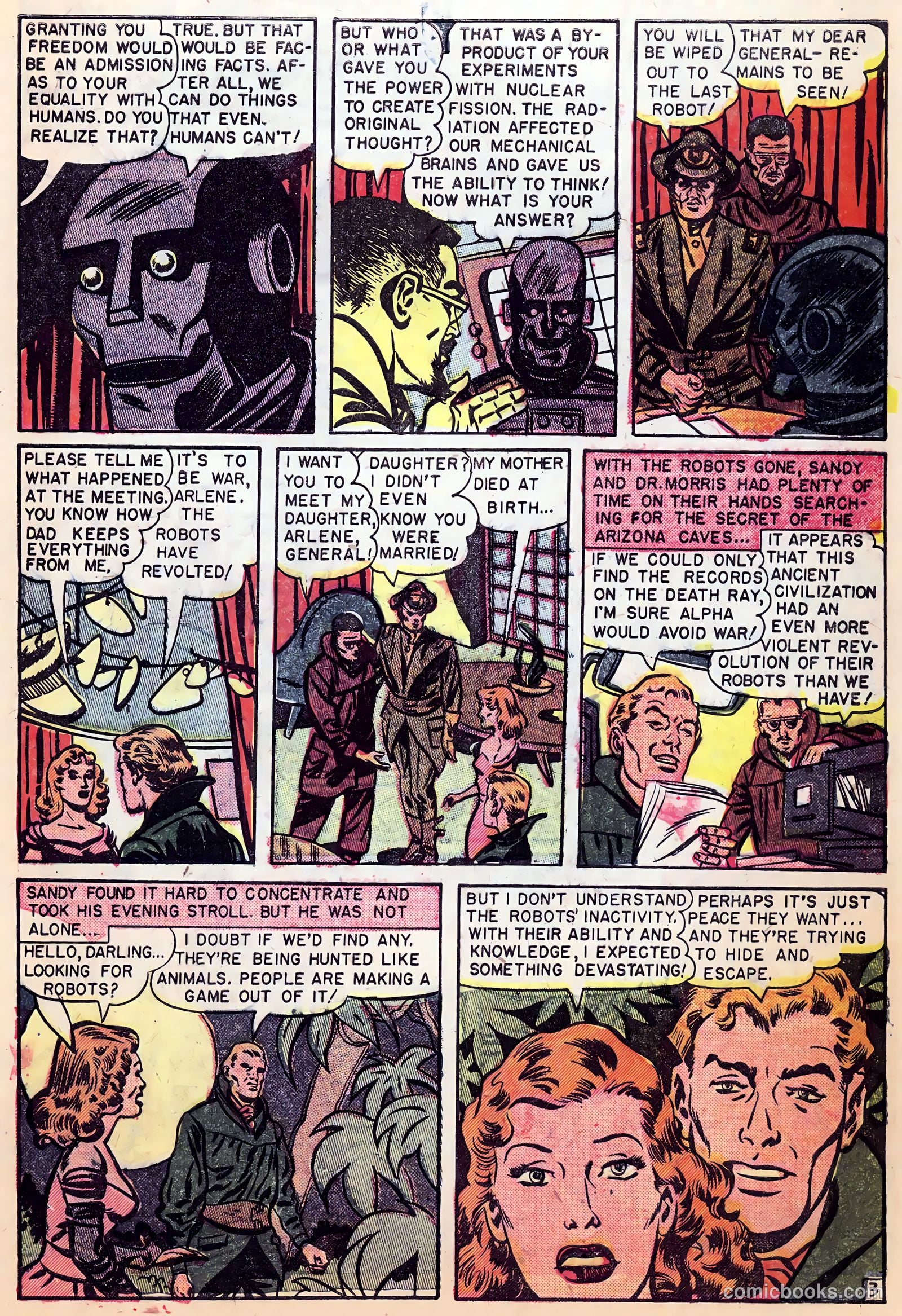 Weird Tales of the Future #1 (1952) — page 27 of 36