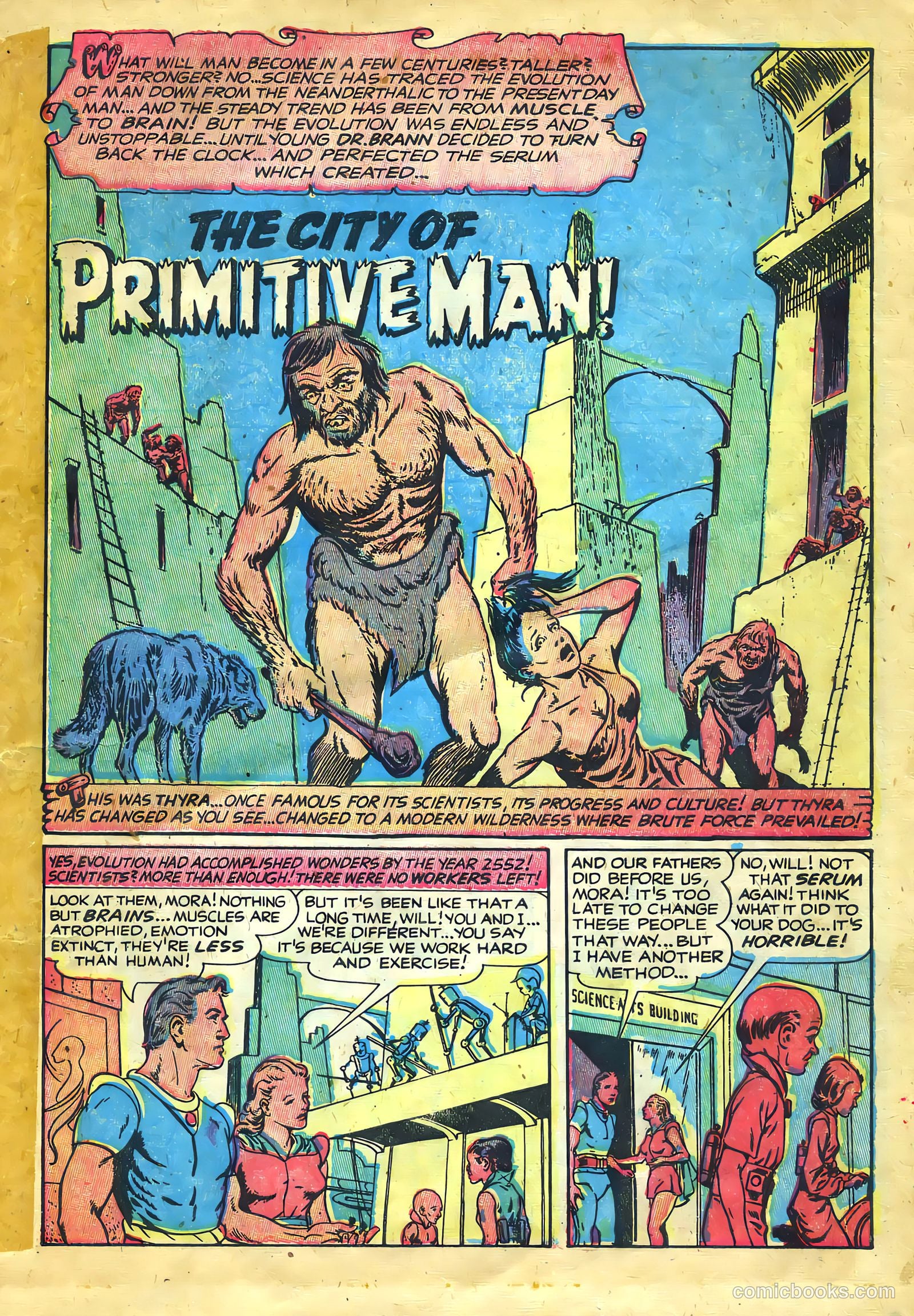Weird Tales of the Future #2 (1952) — page 3 of 36