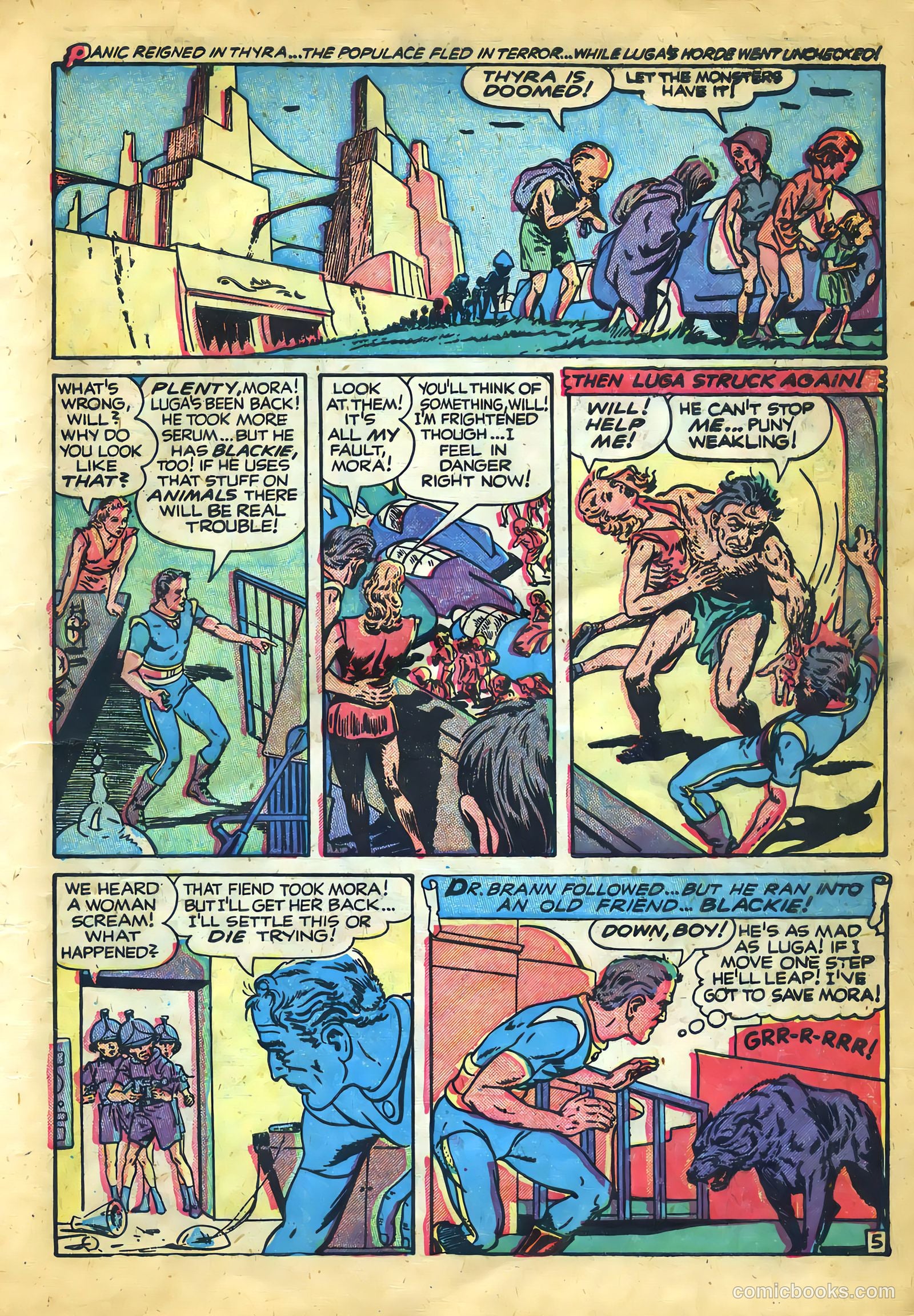Weird Tales of the Future #2 (1952) — page 7 of 36