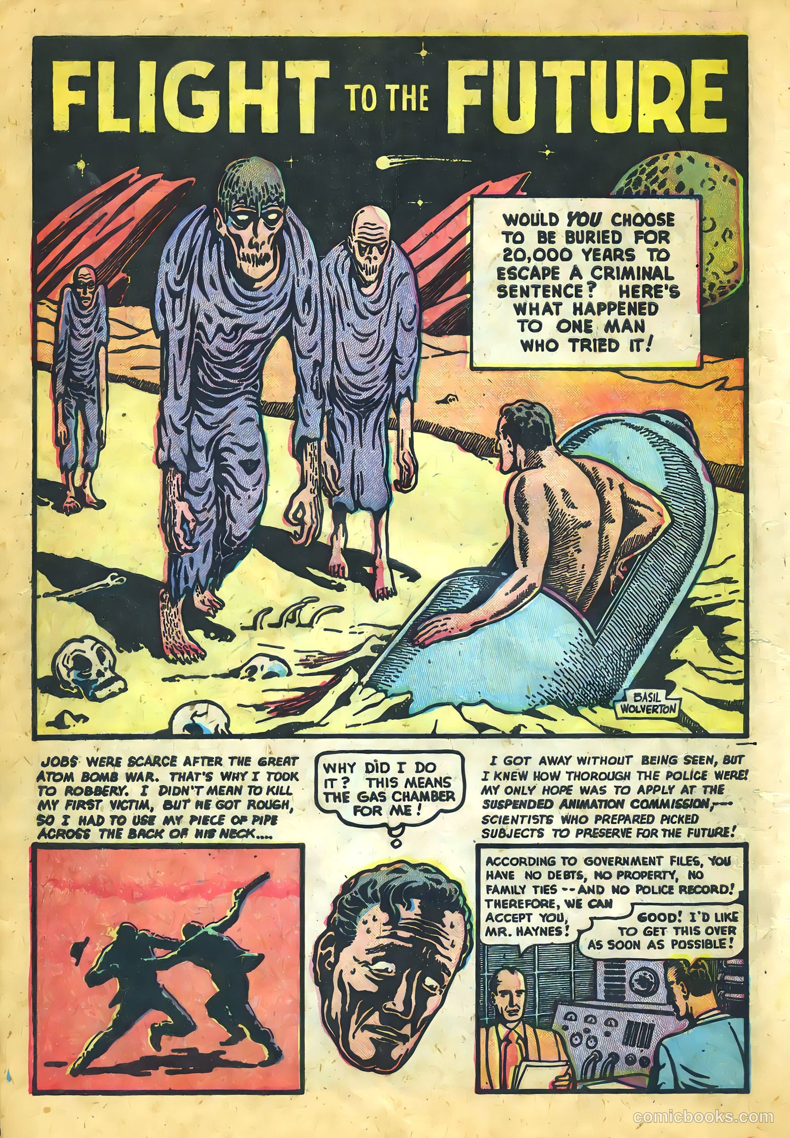 Weird Tales of the Future #2 (1952) — page 10 of 36
