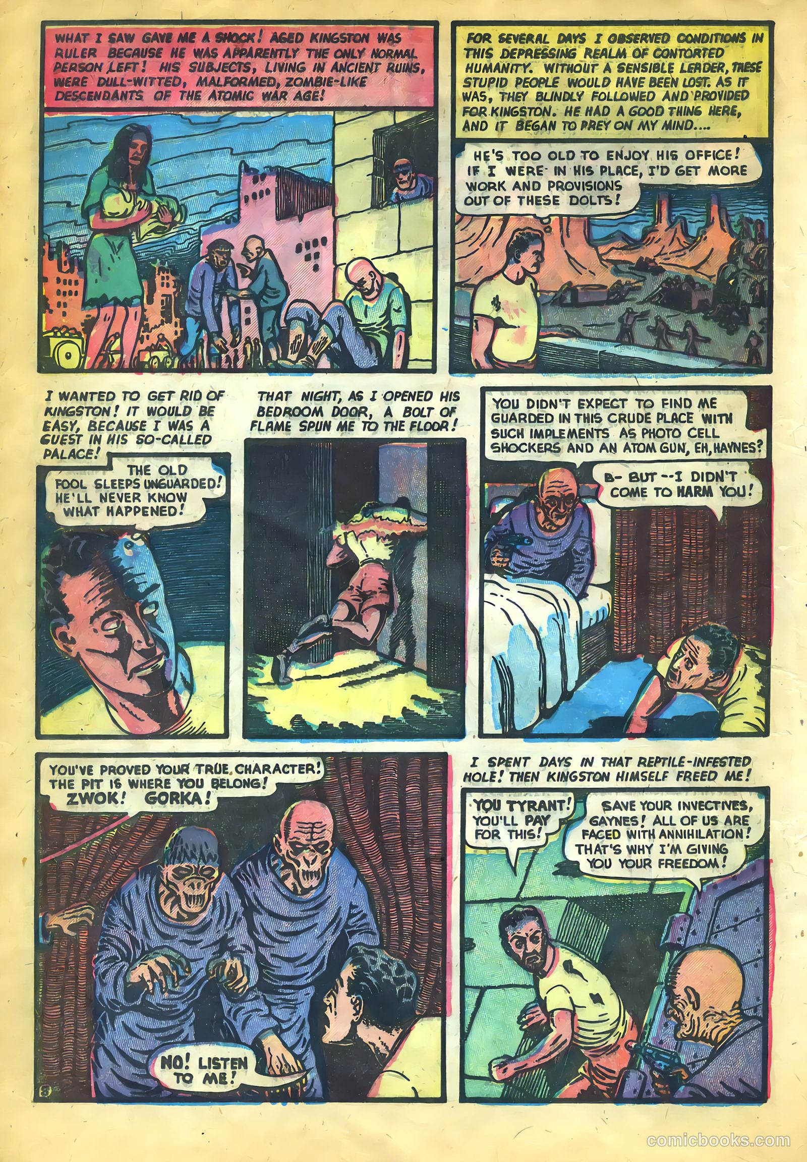 Weird Tales of the Future #2 (1952) — page 12 of 36