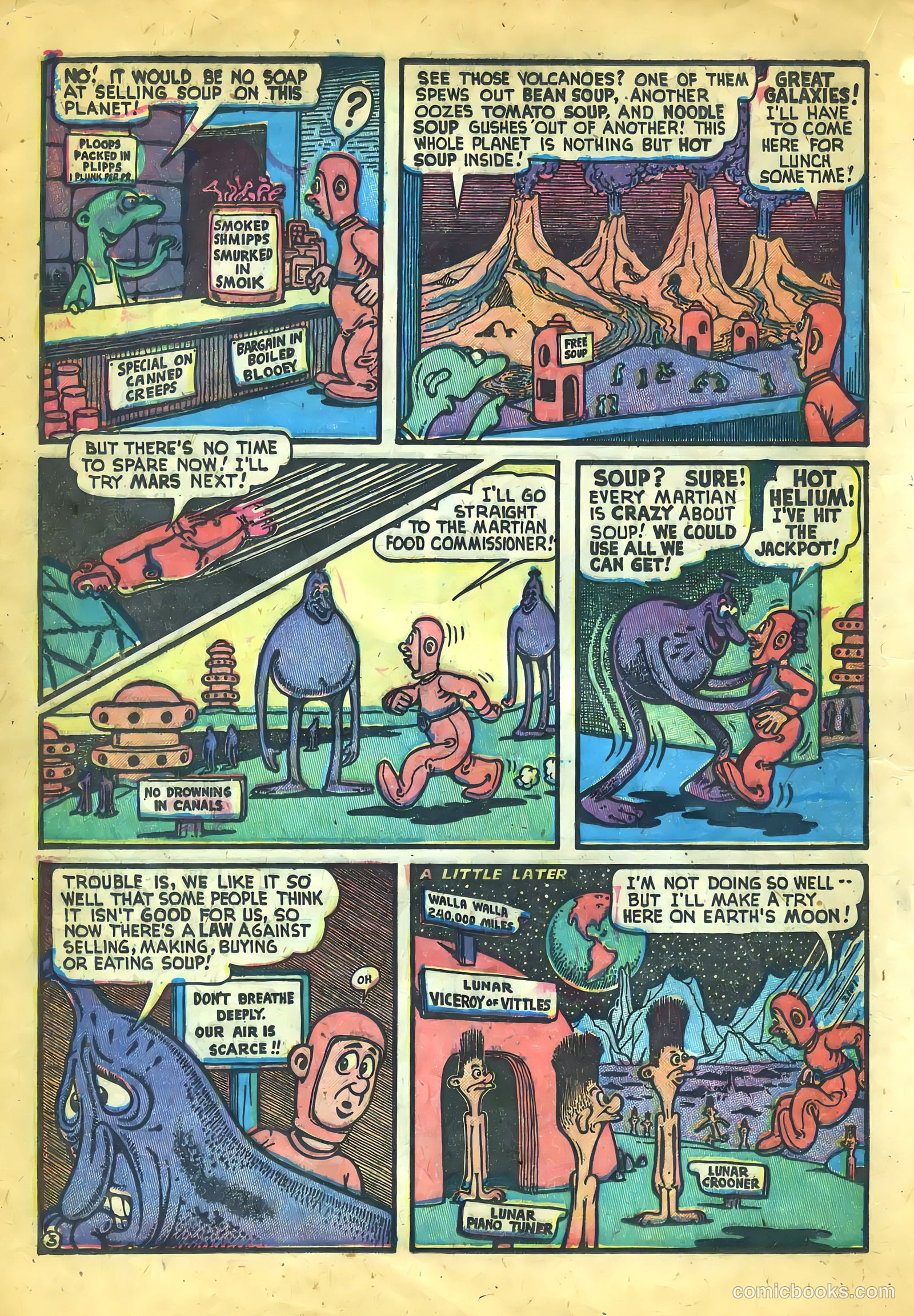 Weird Tales of the Future #2 (1952) — page 16 of 36
