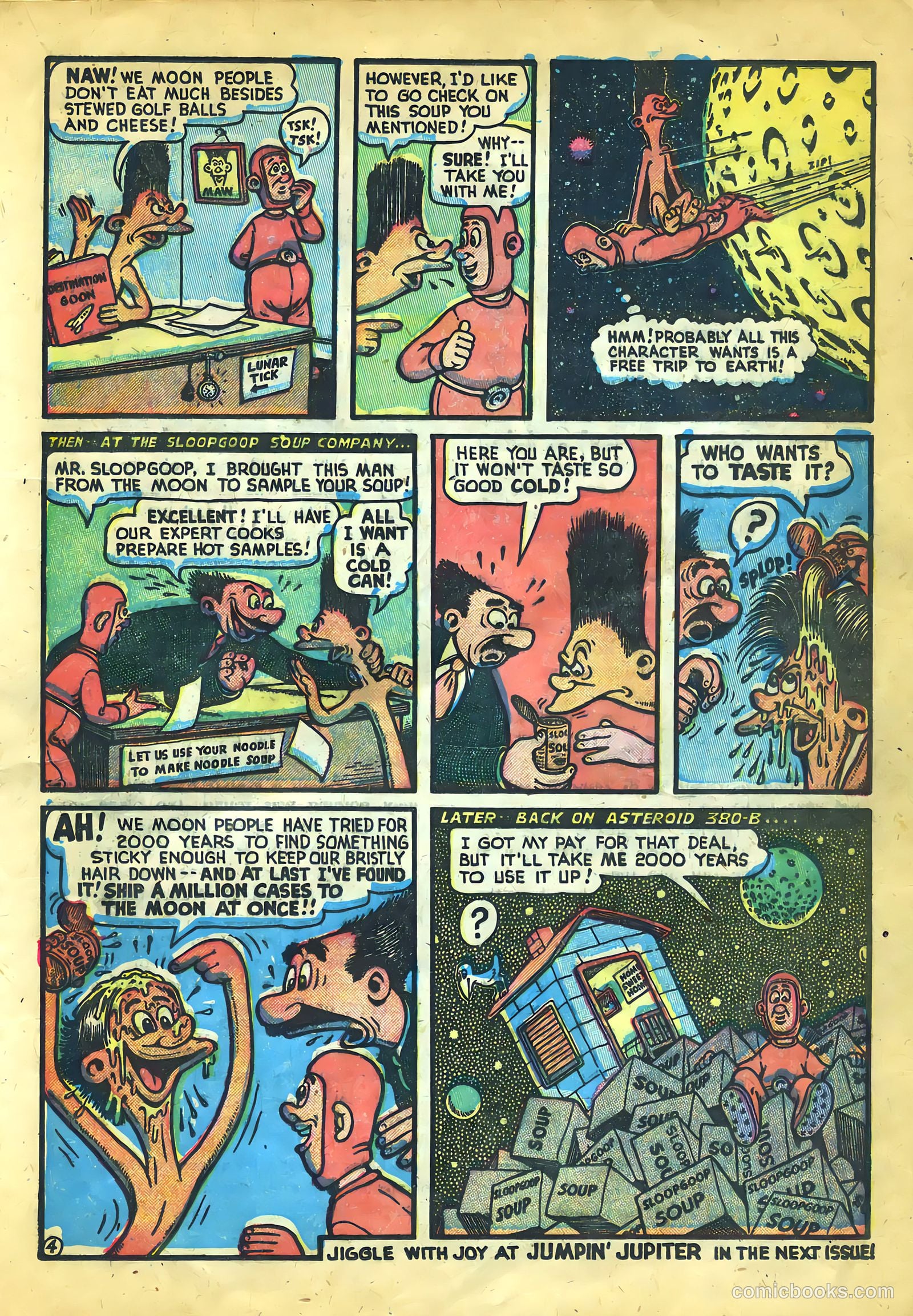 Weird Tales of the Future #2 (1952) — page 17 of 36