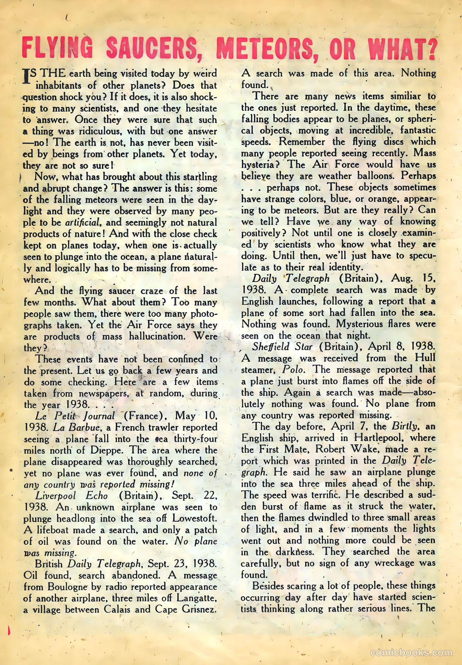Weird Tales of the Future #2 (1952) — page 18 of 36