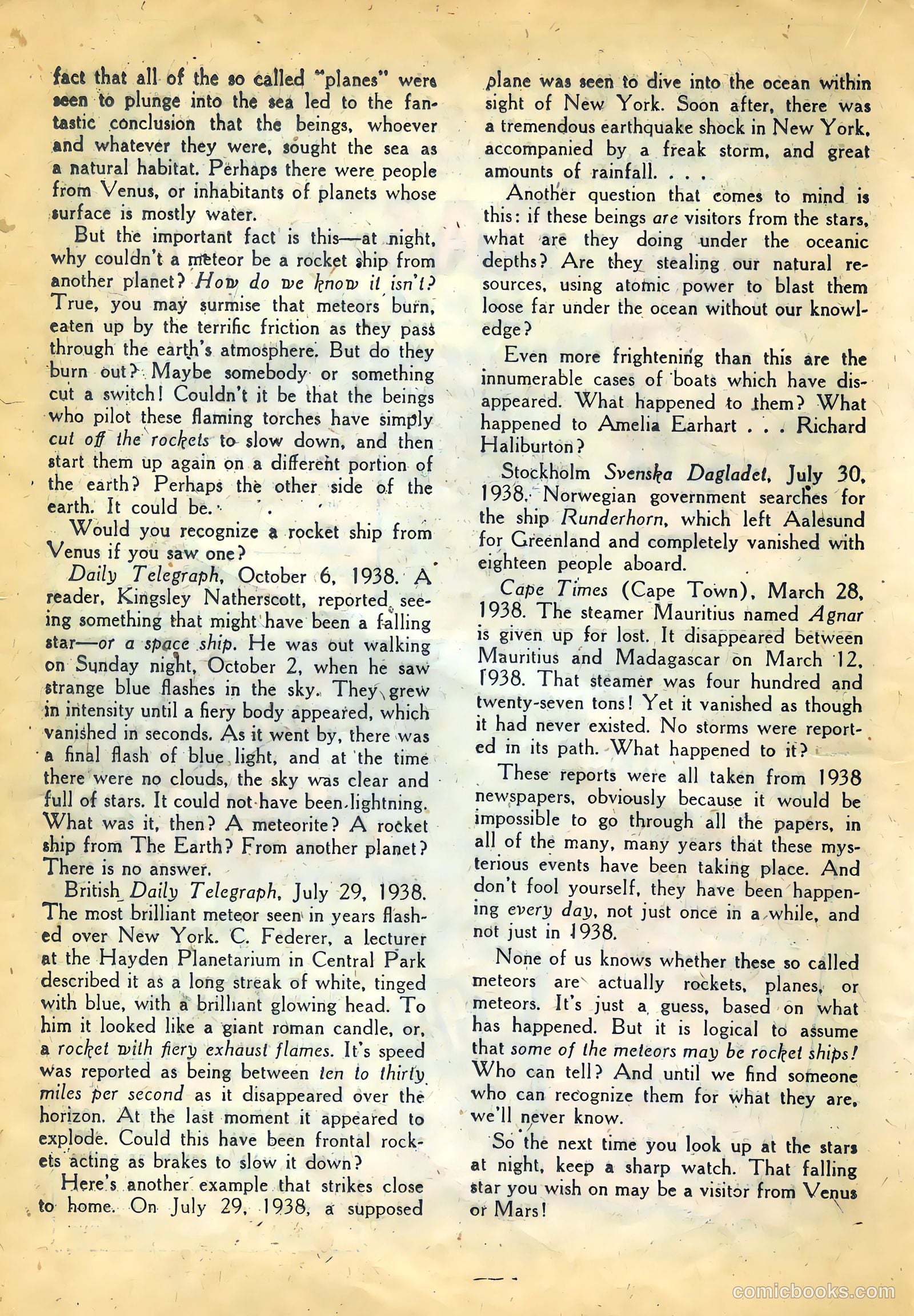 Weird Tales of the Future #2 (1952) — page 20 of 36