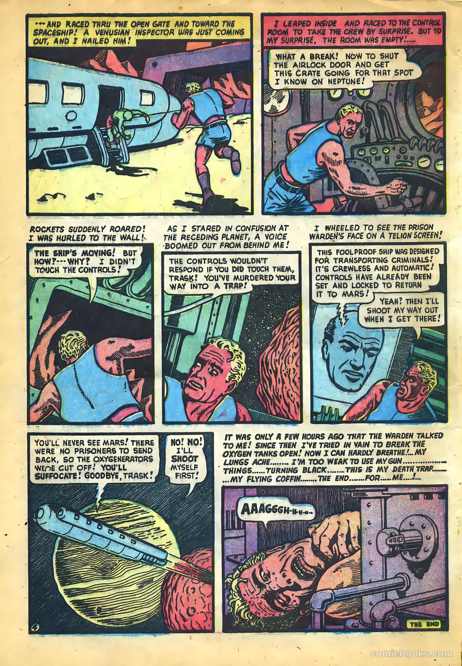 Weird Tales of the Future #2 (1952) — page 32 of 36