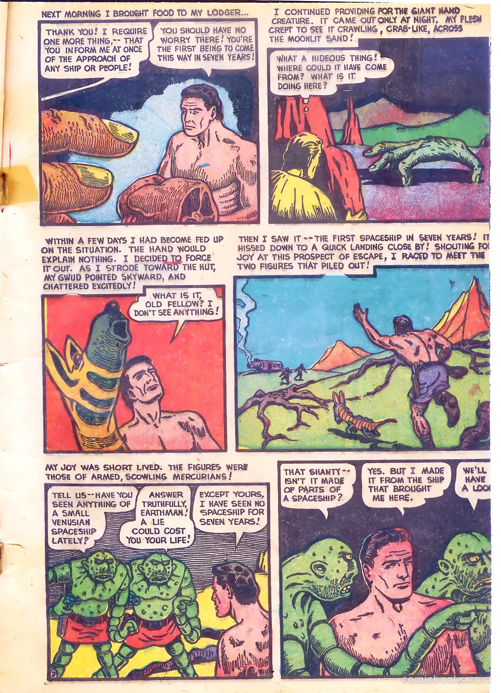 Weird Tales of the Future #3 (1952) — page 5 of 37