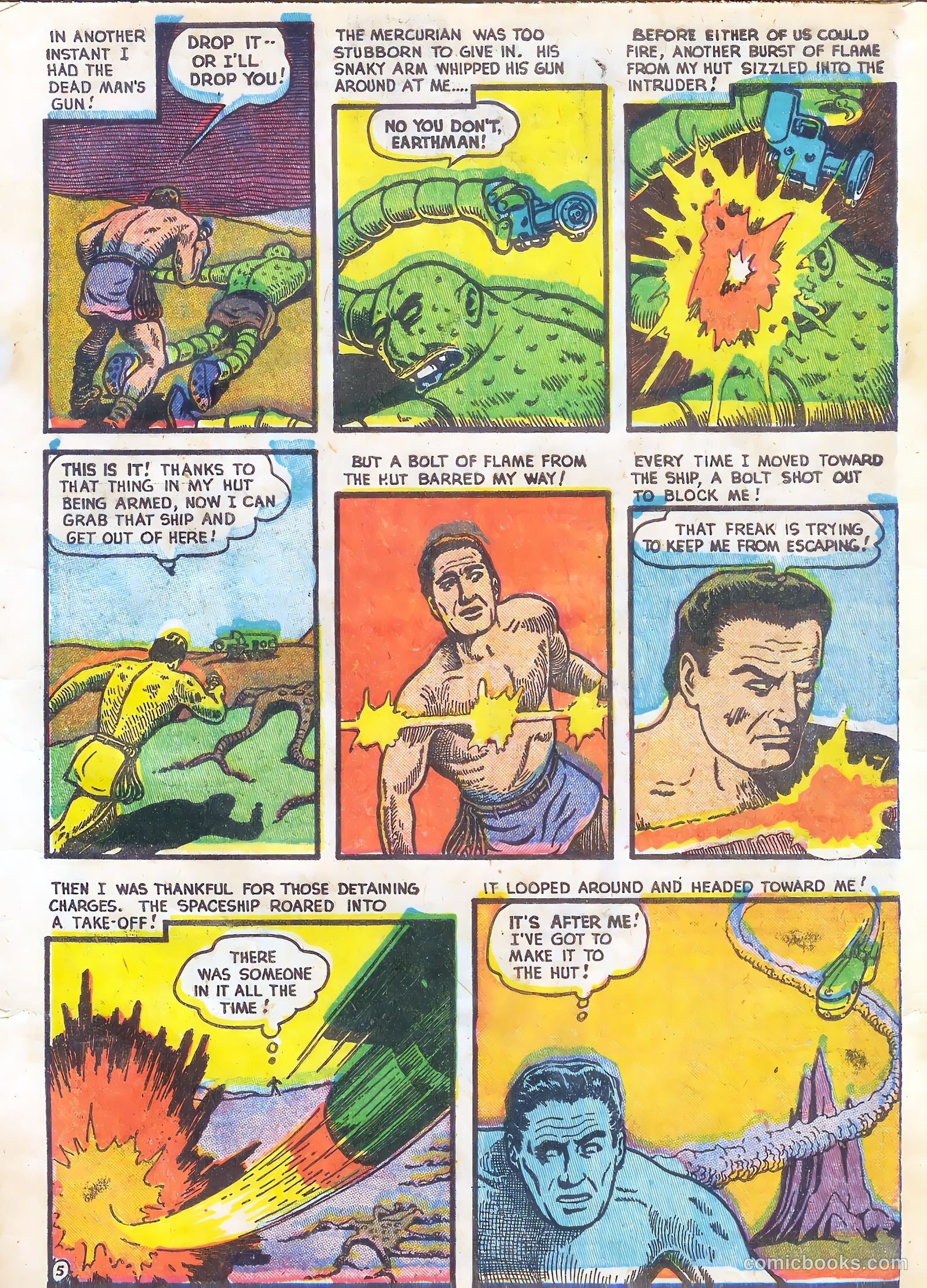 Weird Tales of the Future #3 (1952) — page 7 of 37