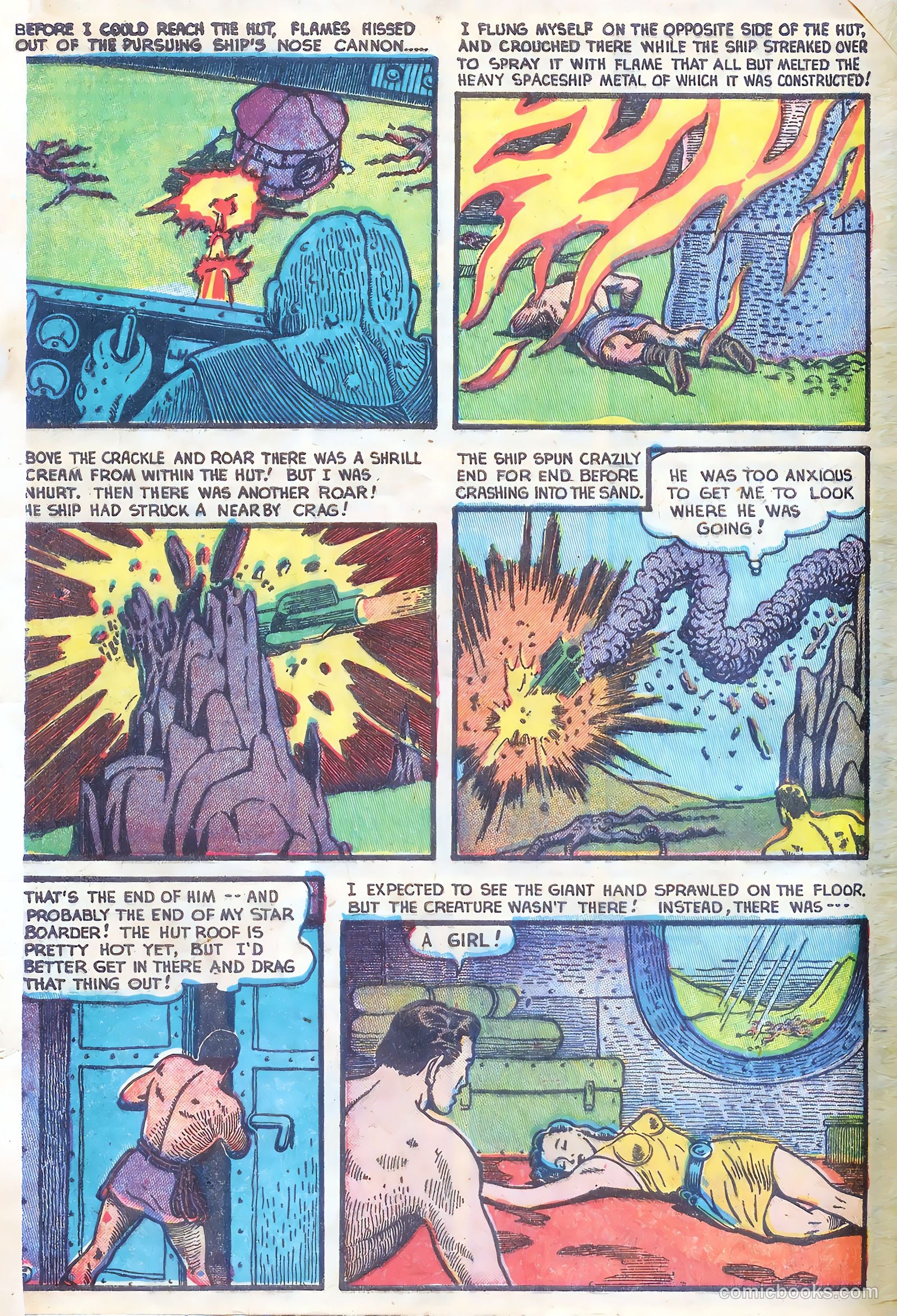 Weird Tales of the Future #3 (1952) — page 8 of 37
