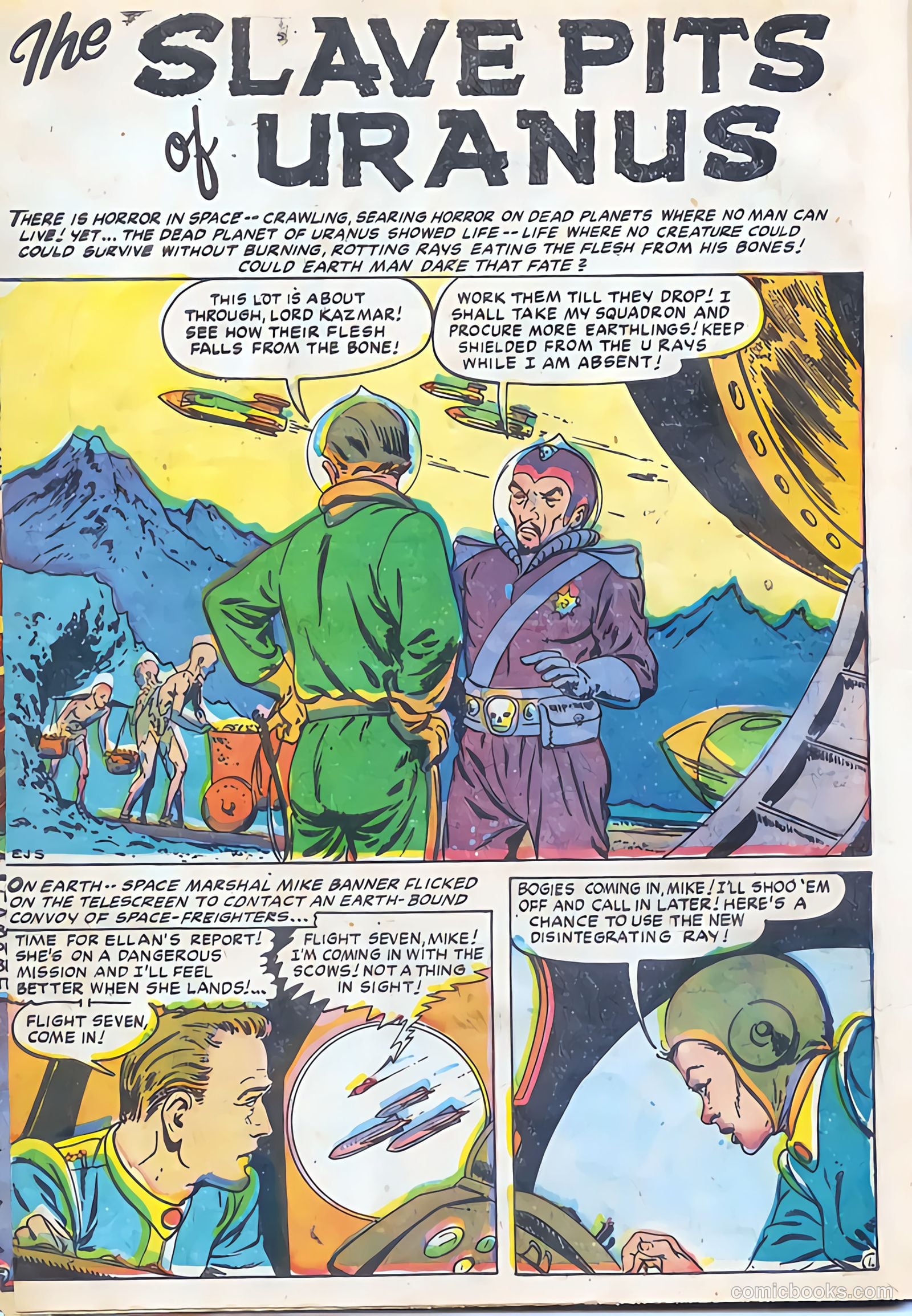 Weird Tales of the Future #3 (1952) — page 10 of 37