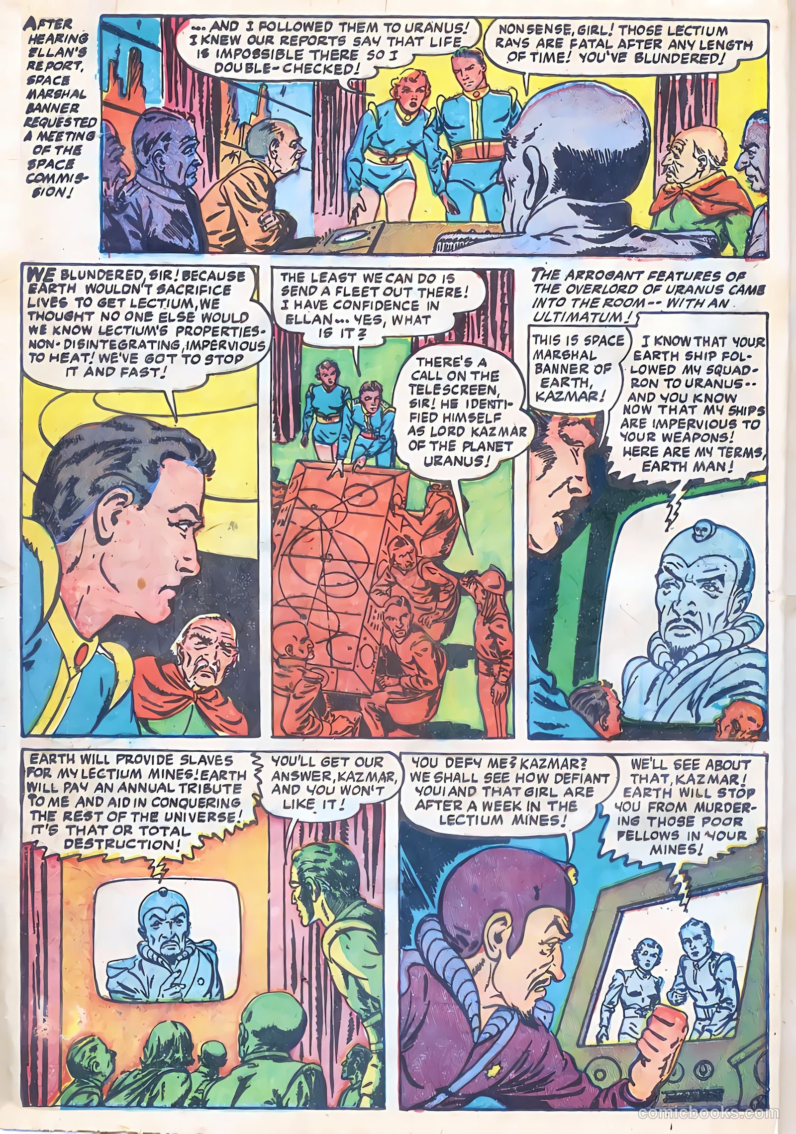 Weird Tales of the Future #3 (1952) — page 12 of 37