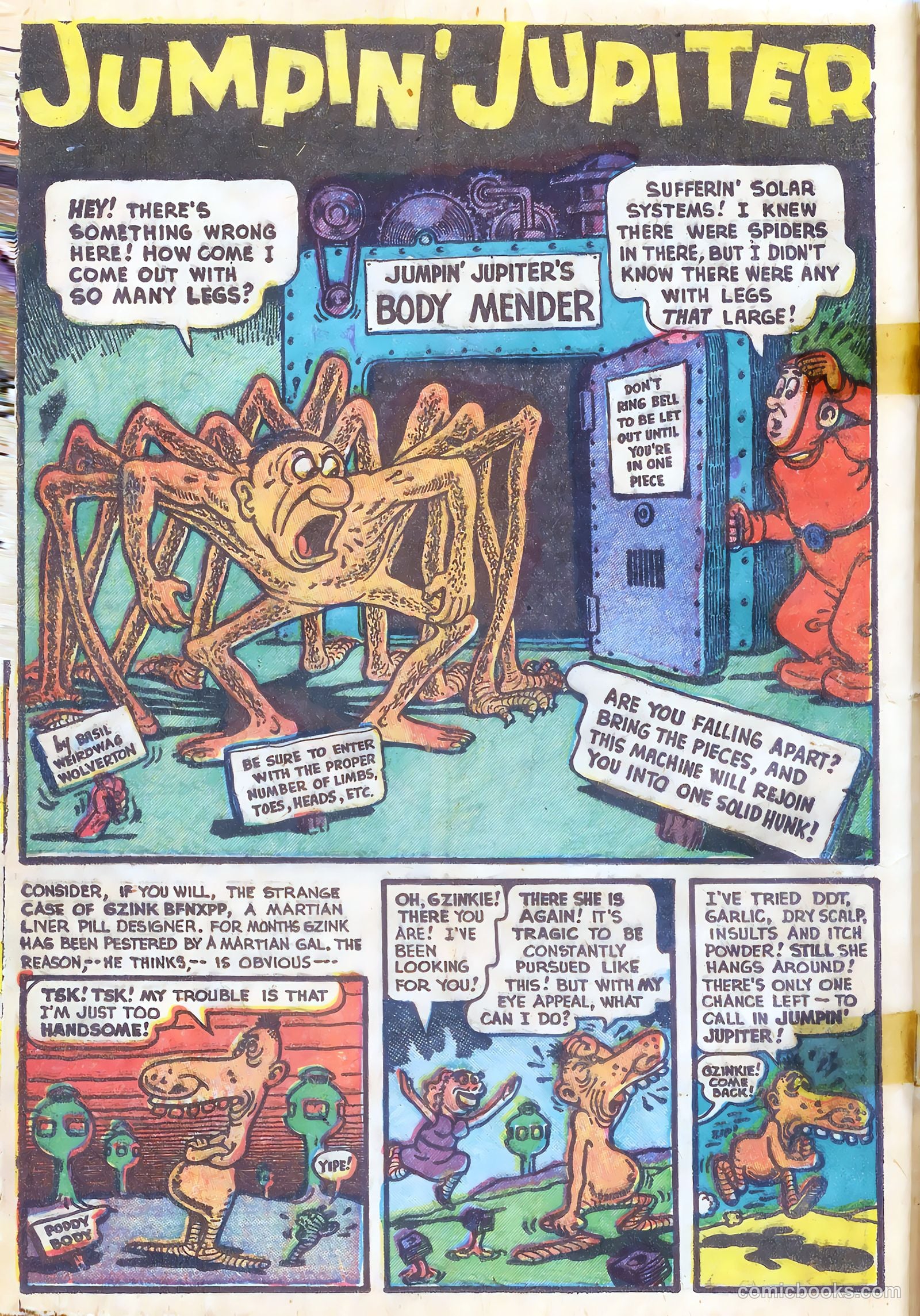 Weird Tales of the Future #3 (1952) — page 16 of 37