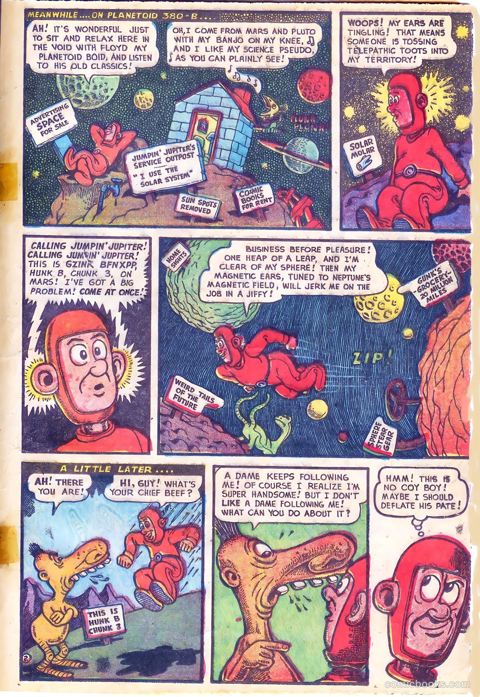 Weird Tales of the Future #3 (1952) — page 17 of 37