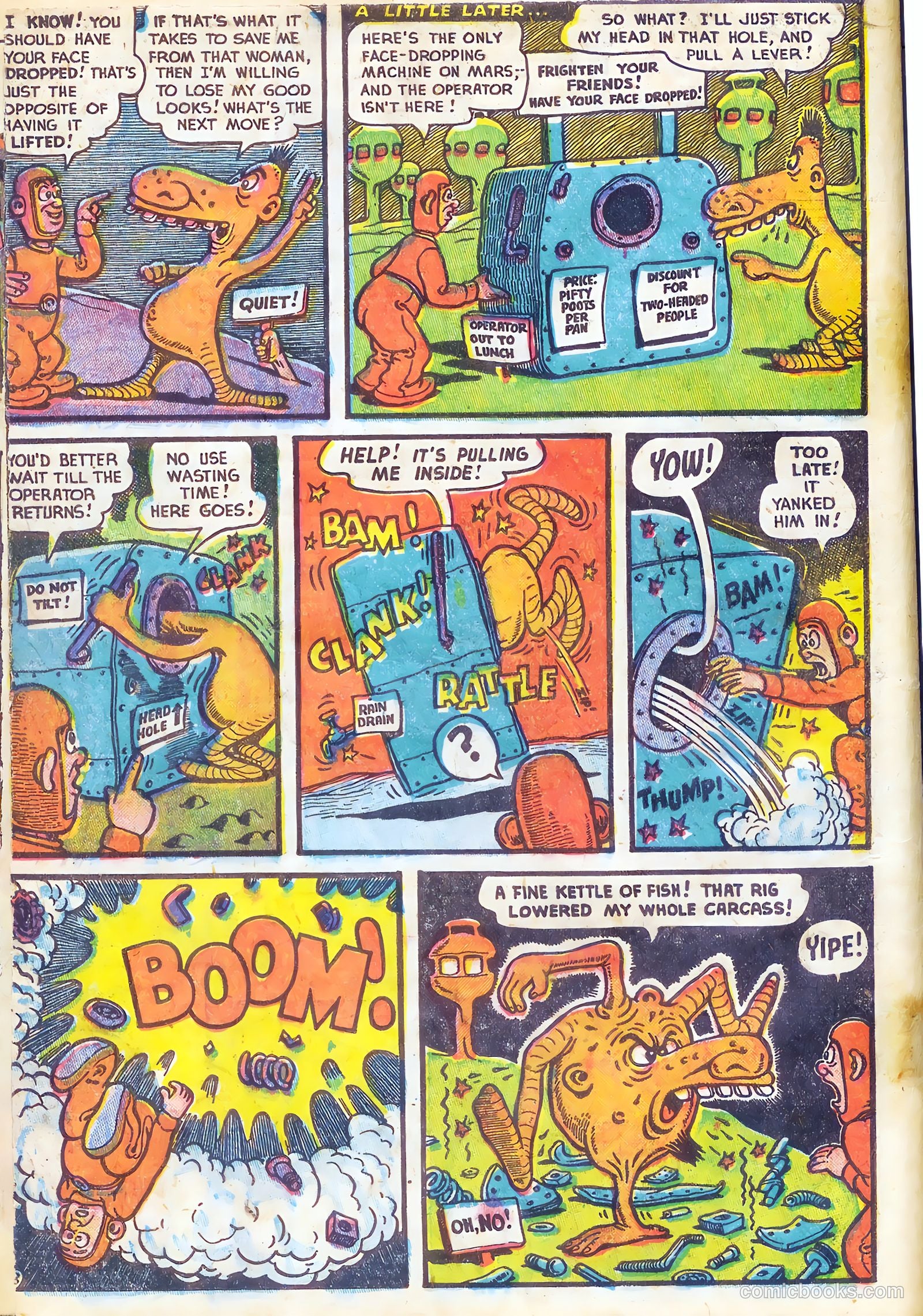 Weird Tales of the Future #3 (1952) — page 18 of 37