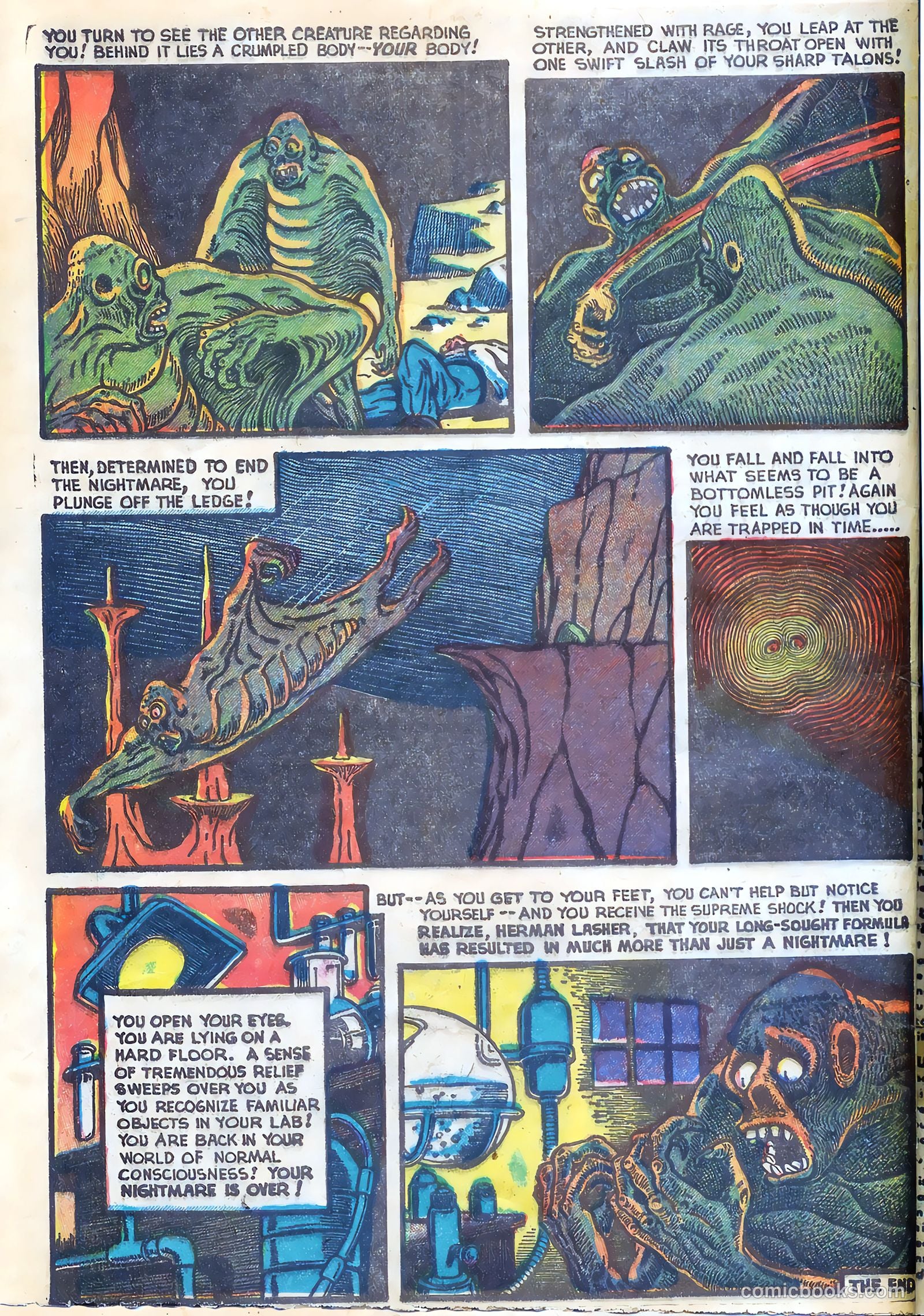 Weird Tales of the Future #3 (1952) — page 32 of 37