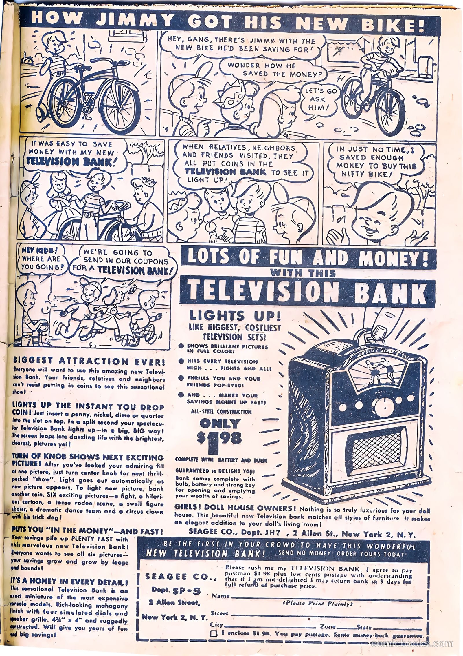 Weird Tales of the Future #3 (1952) — page 33 of 37