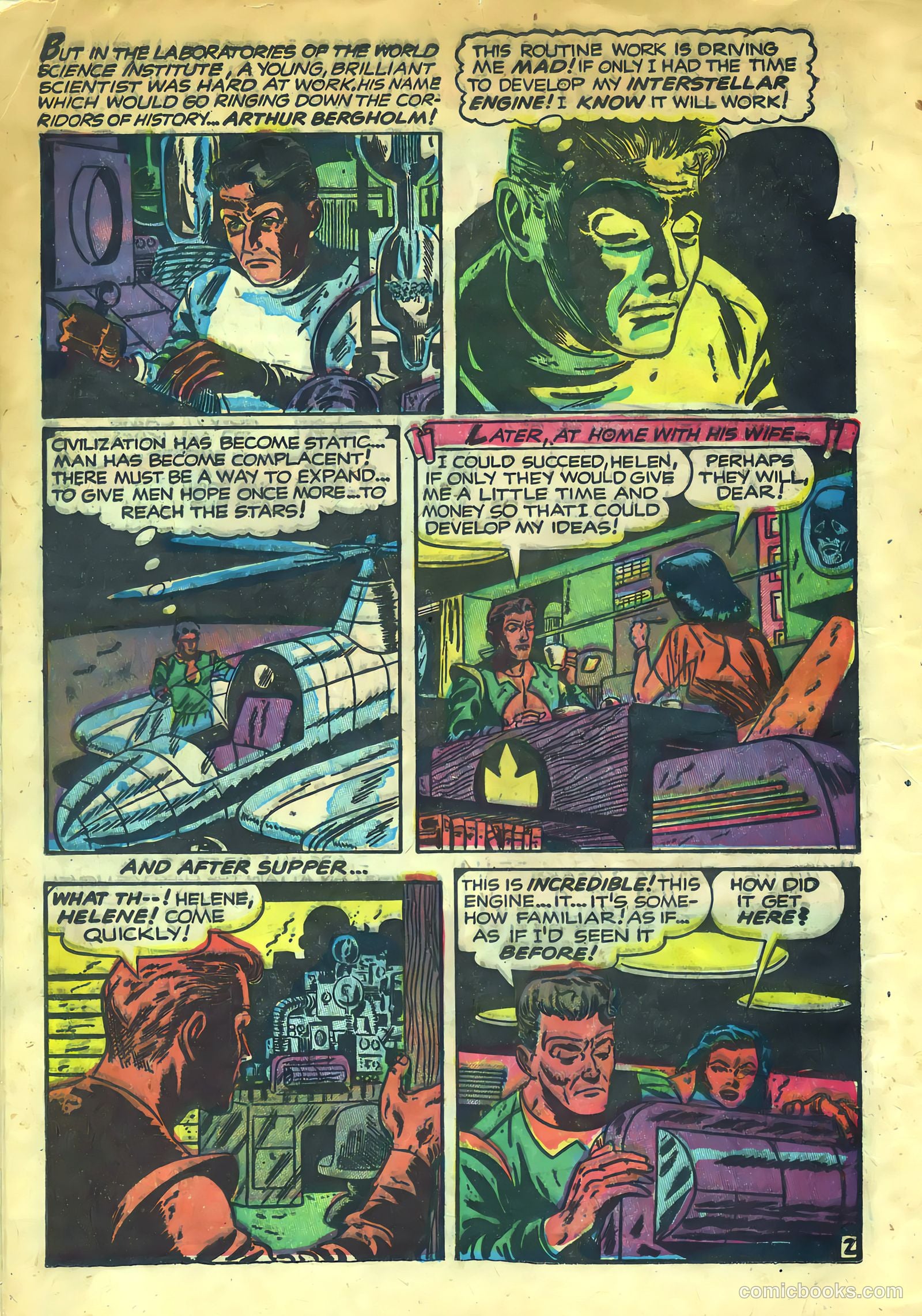 Weird Tales of the Future #4 (1952) — page 12 of 36