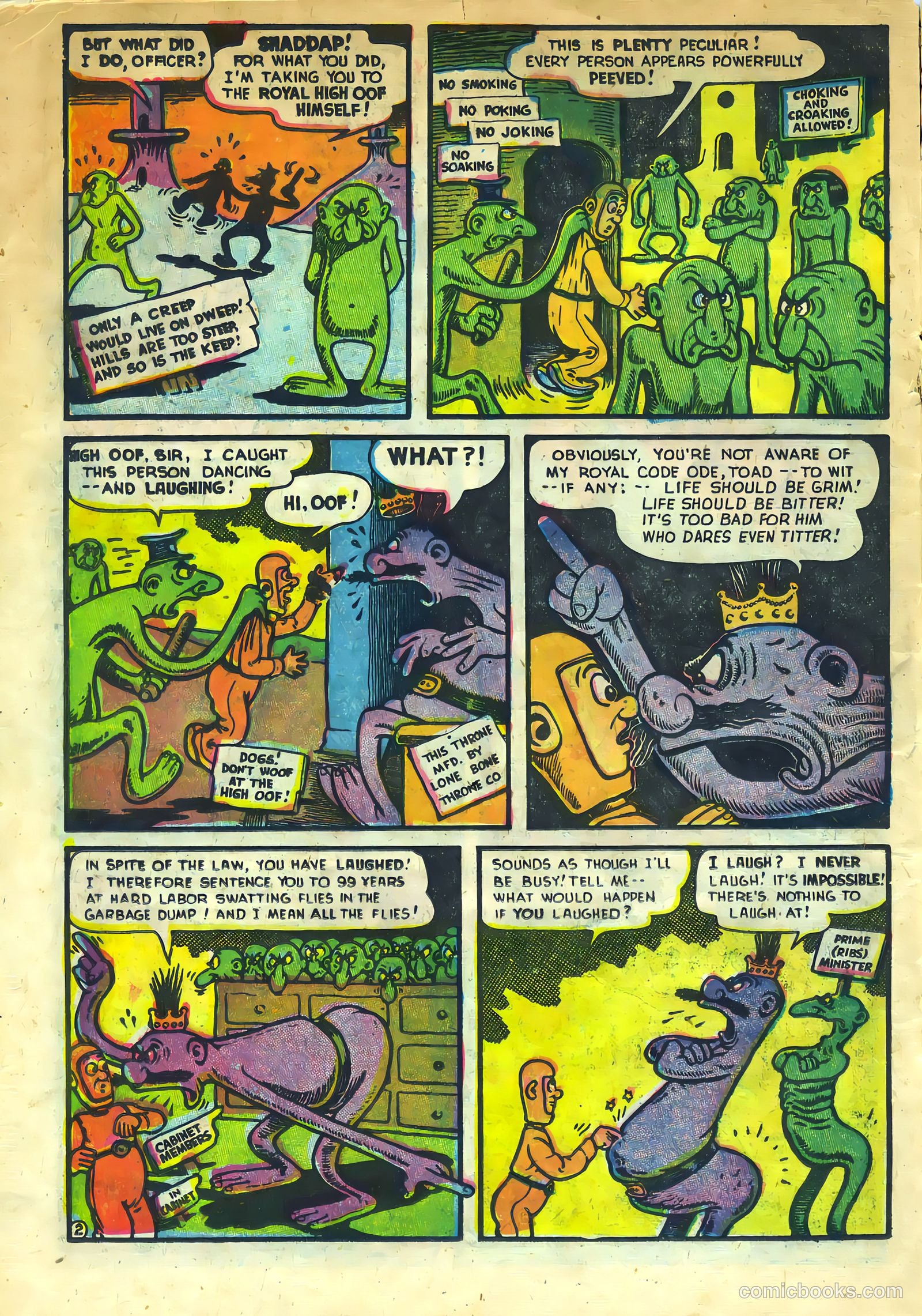Weird Tales of the Future #4 (1952) — page 22 of 36