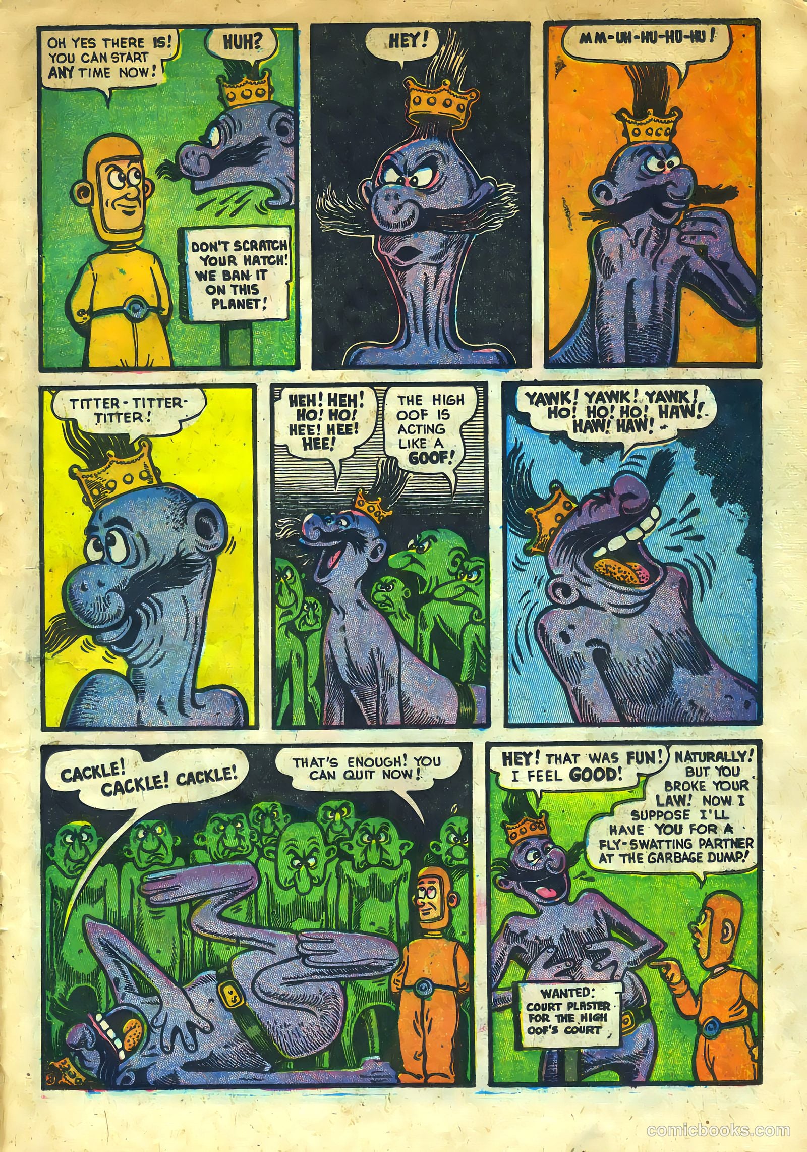 Weird Tales of the Future #4 (1952) — page 23 of 36