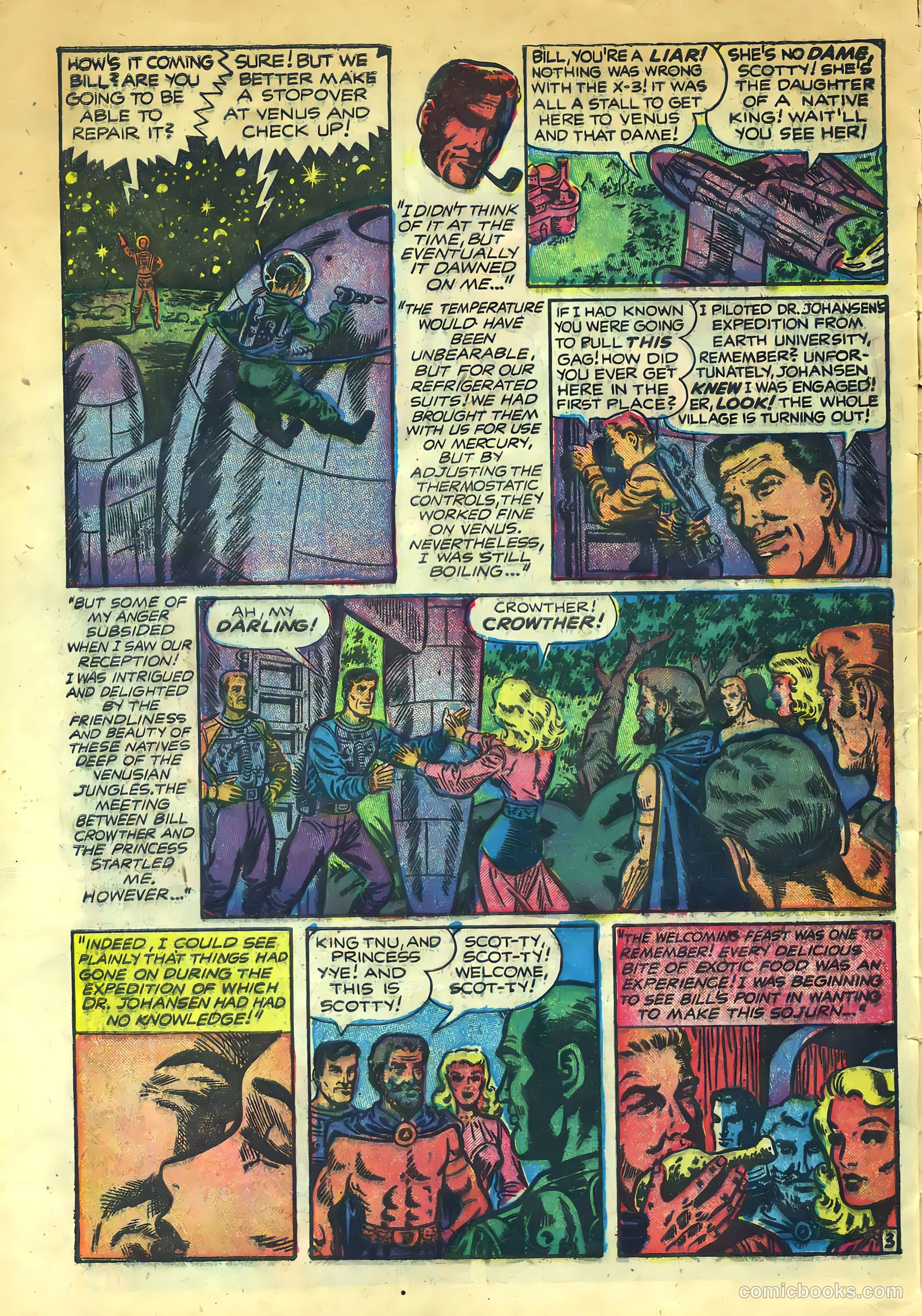 Weird Tales of the Future #4 (1952) — page 28 of 36