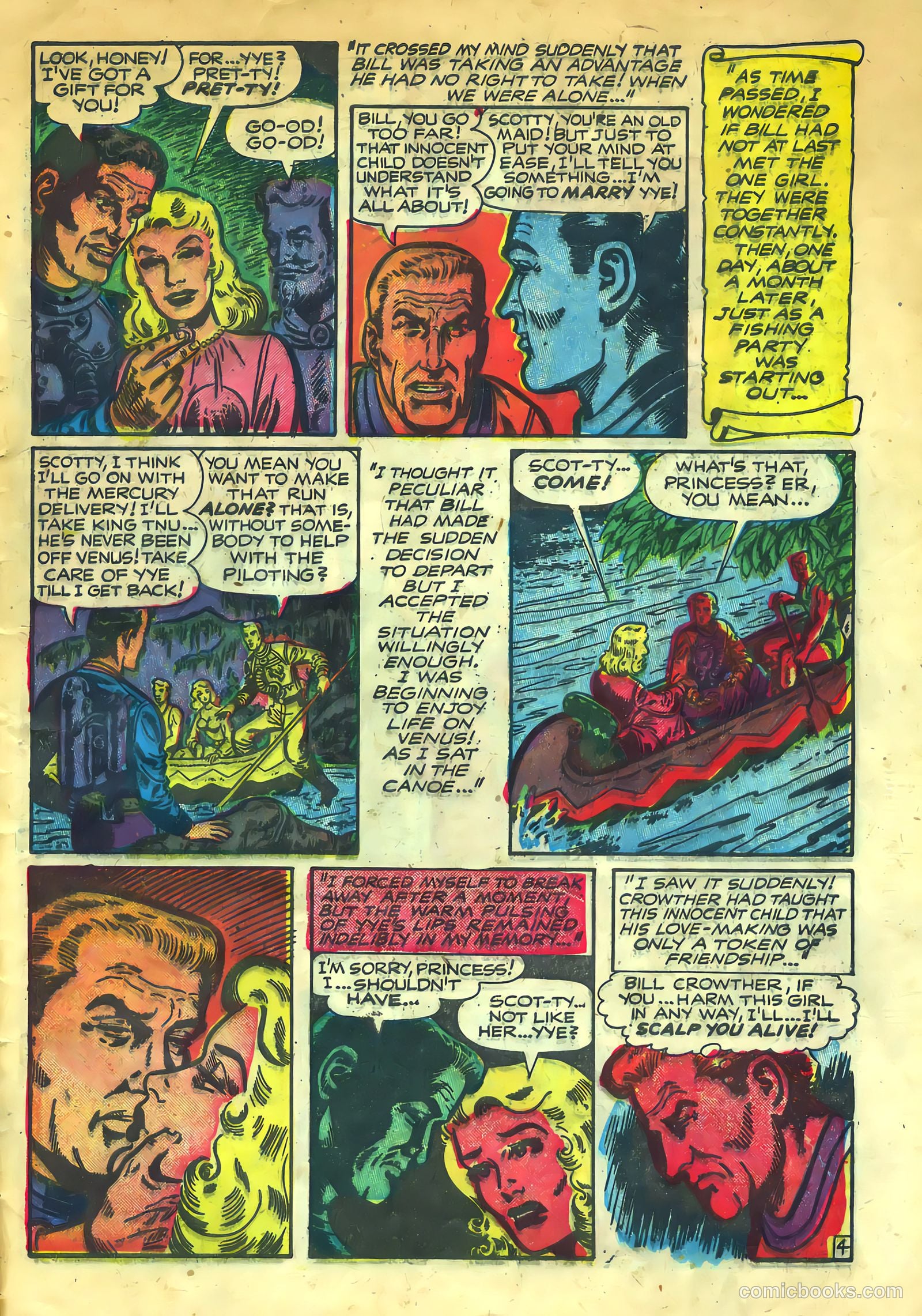 Weird Tales of the Future #4 (1952) — page 29 of 36