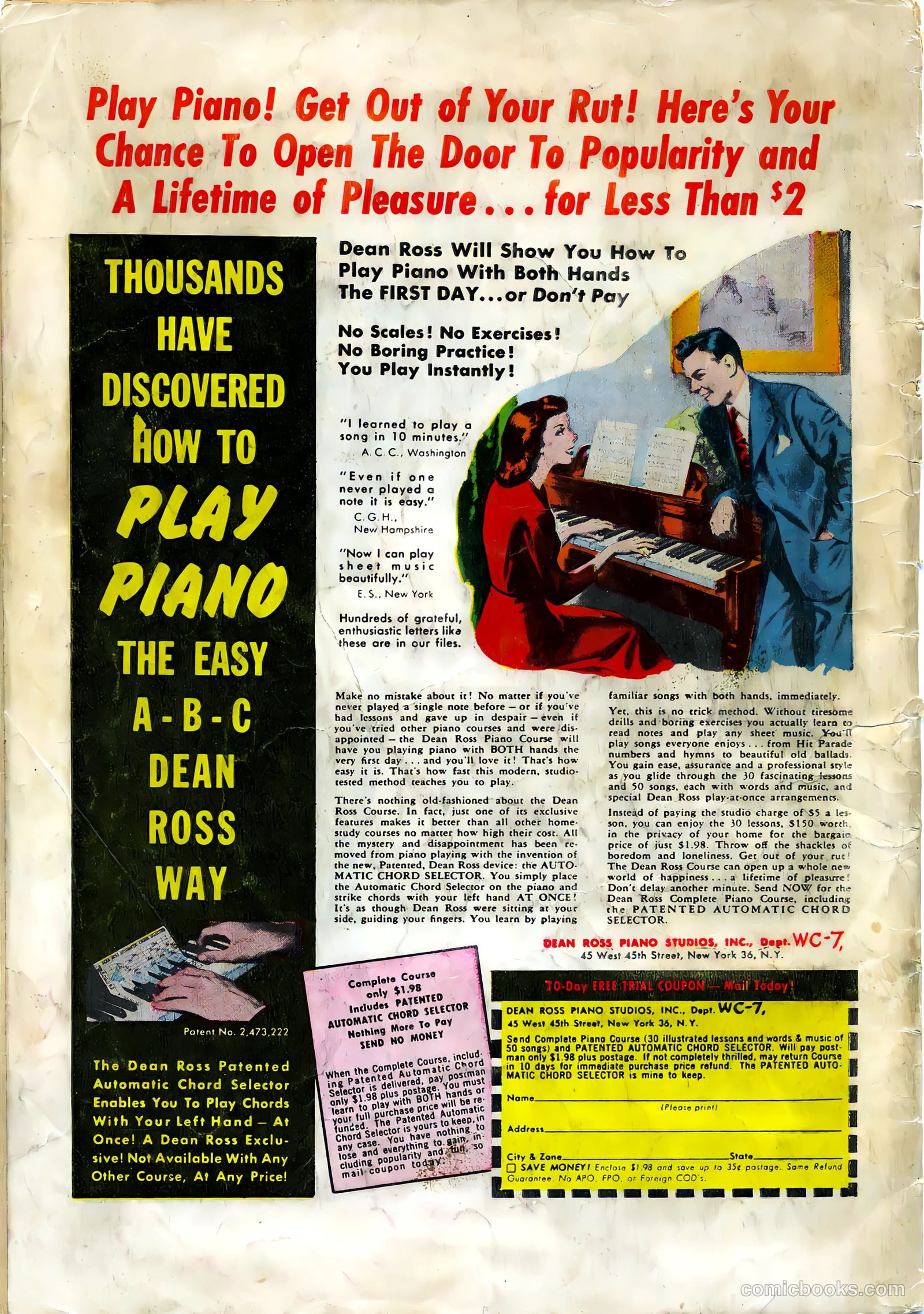 Weird Tales of the Future #4 (1952) — page 36 of 36