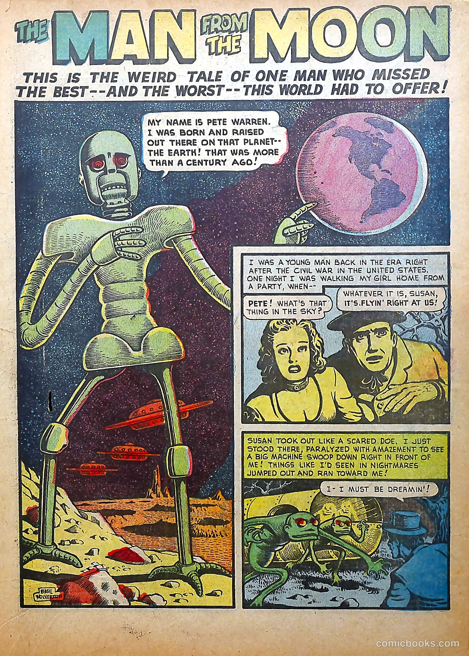 Weird Tales of the Future #5 (1953) — page 3 of 37