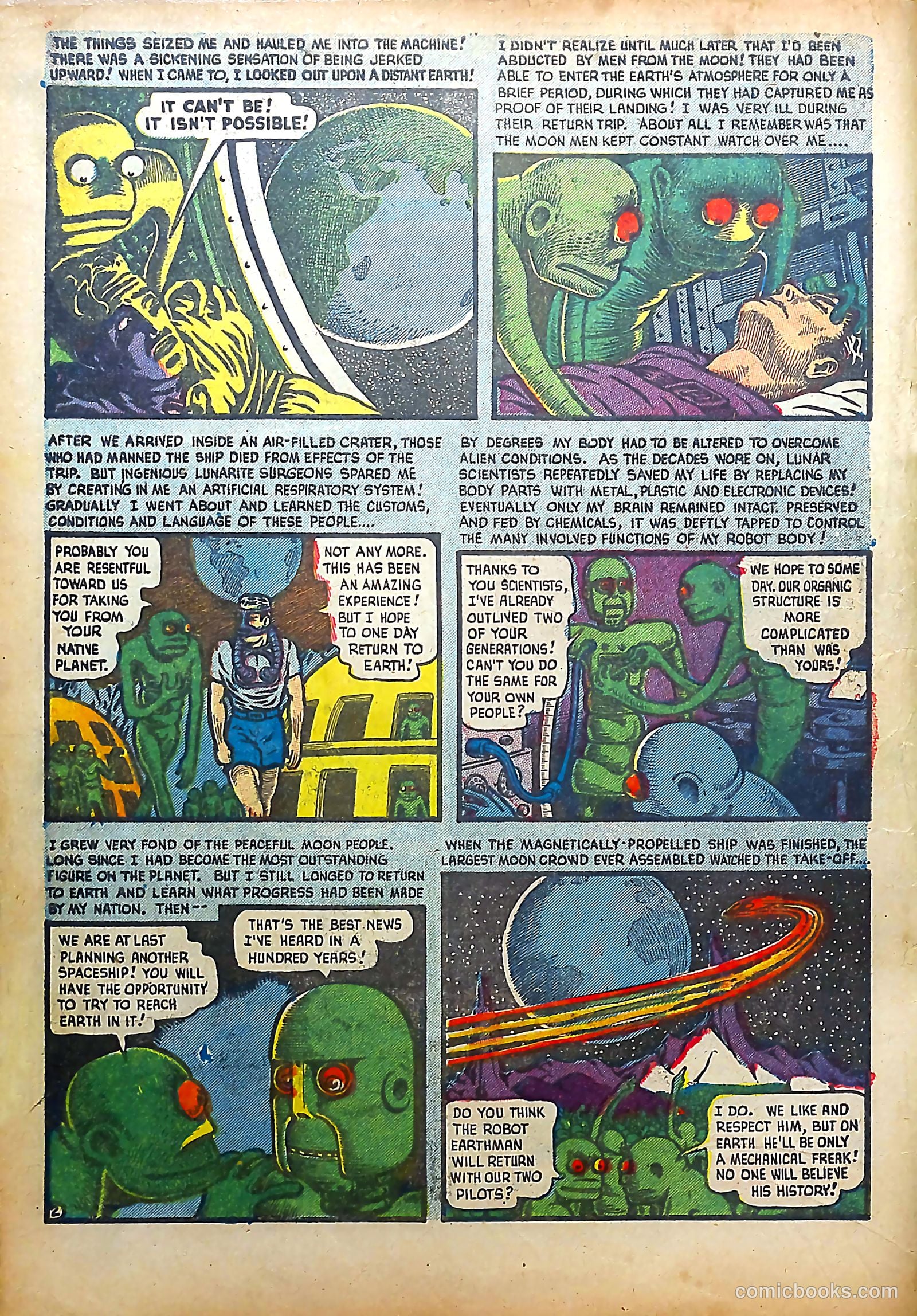 Weird Tales of the Future #5 (1953) — page 4 of 37