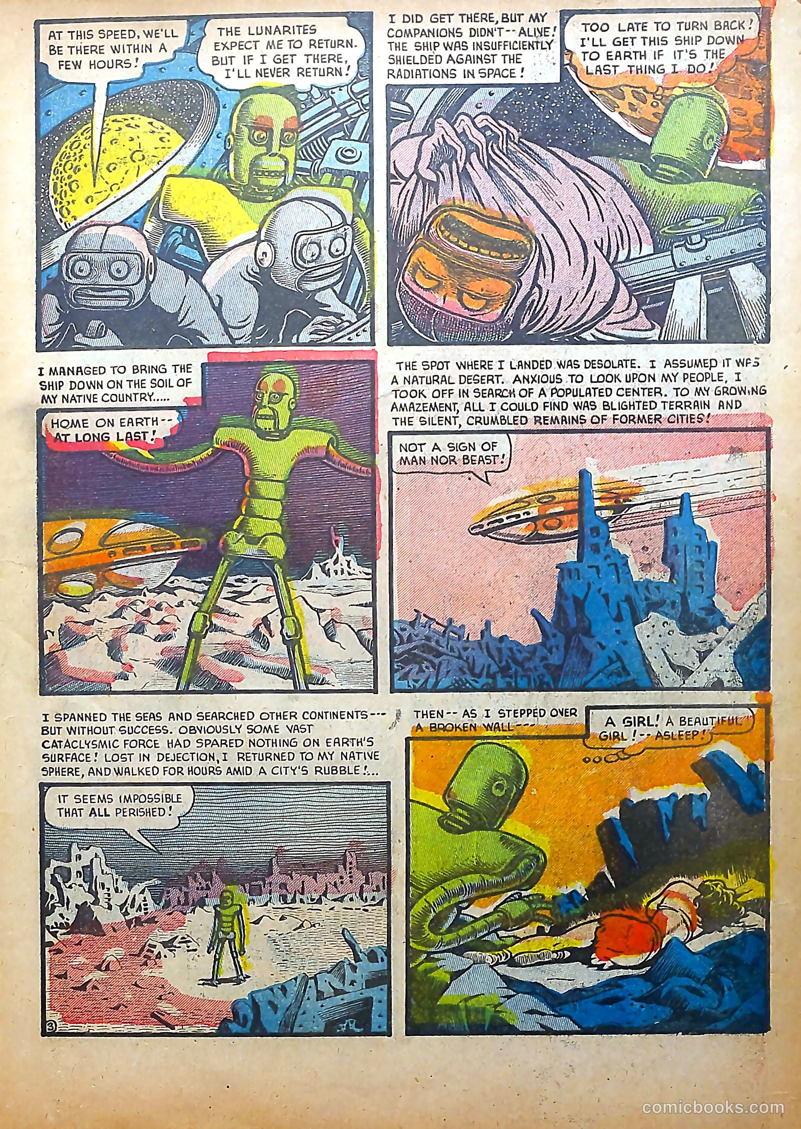 Weird Tales of the Future #5 (1953) — page 5 of 37