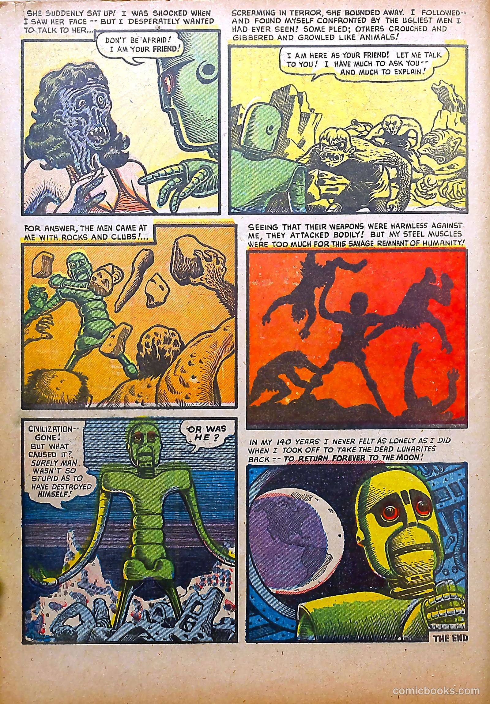 Weird Tales of the Future #5 (1953) — page 6 of 37