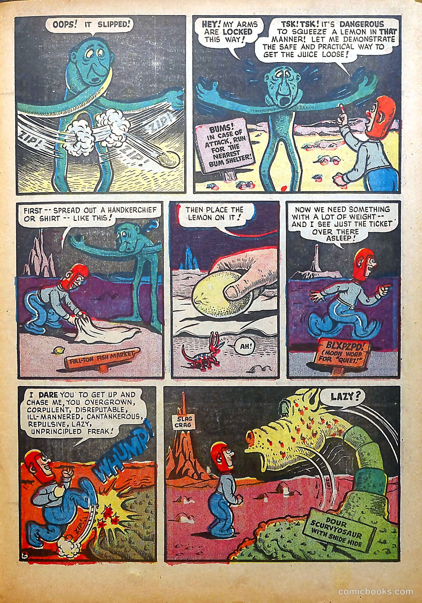 Weird Tales of the Future #5 (1953) — page 19 of 37