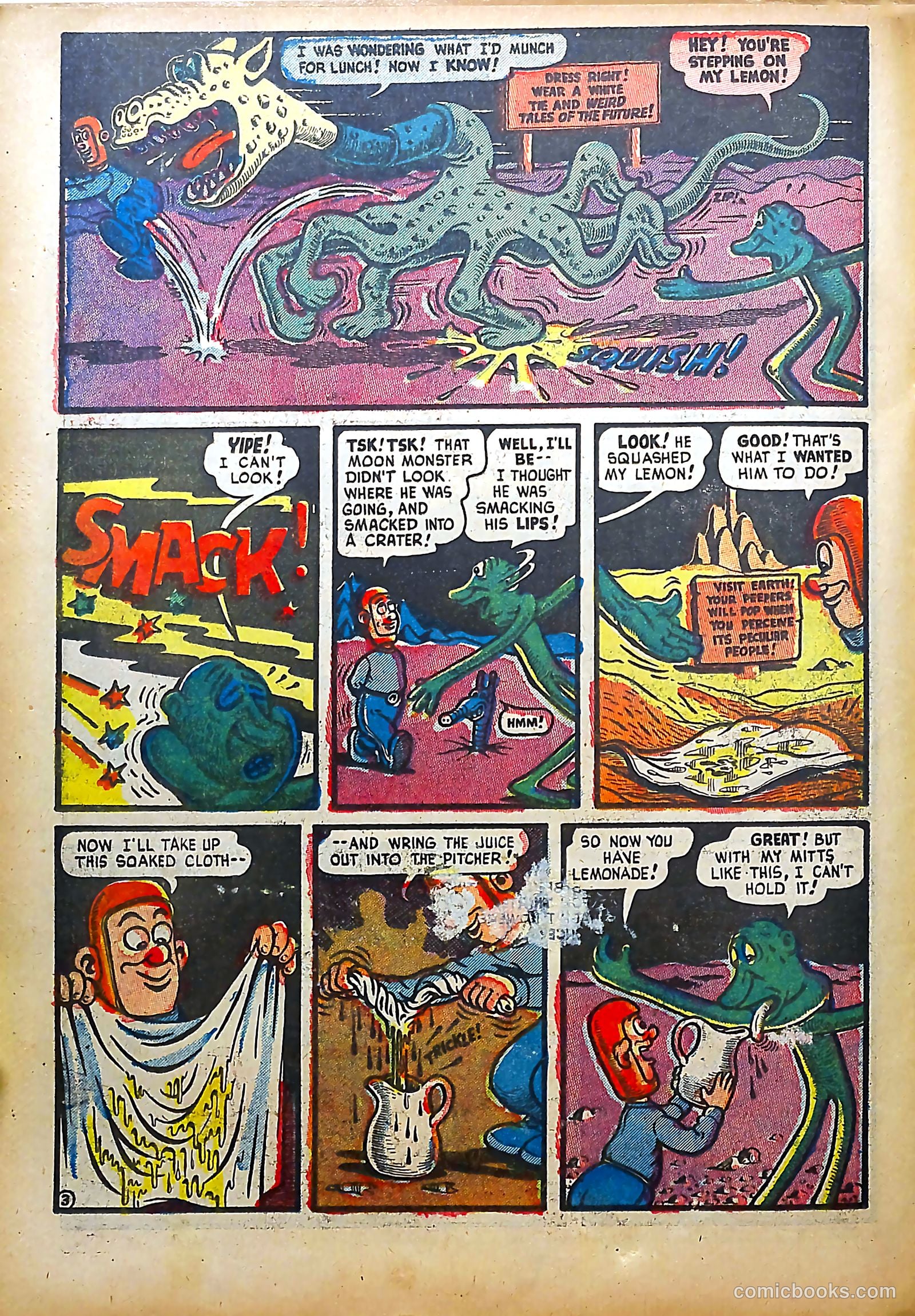 Weird Tales of the Future #5 (1953) — page 20 of 37
