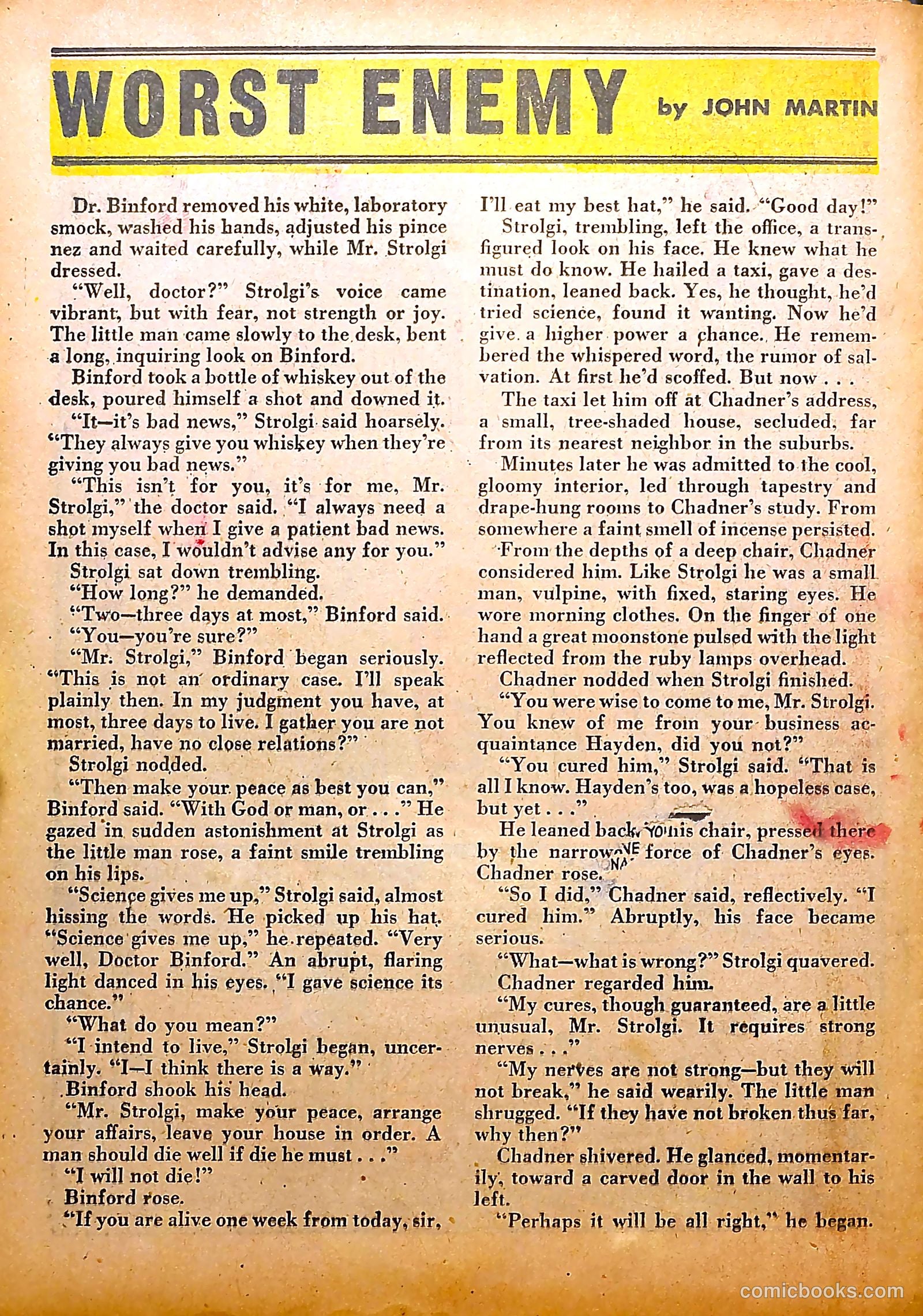 Weird Tales of the Future #5 (1953) — page 22 of 37