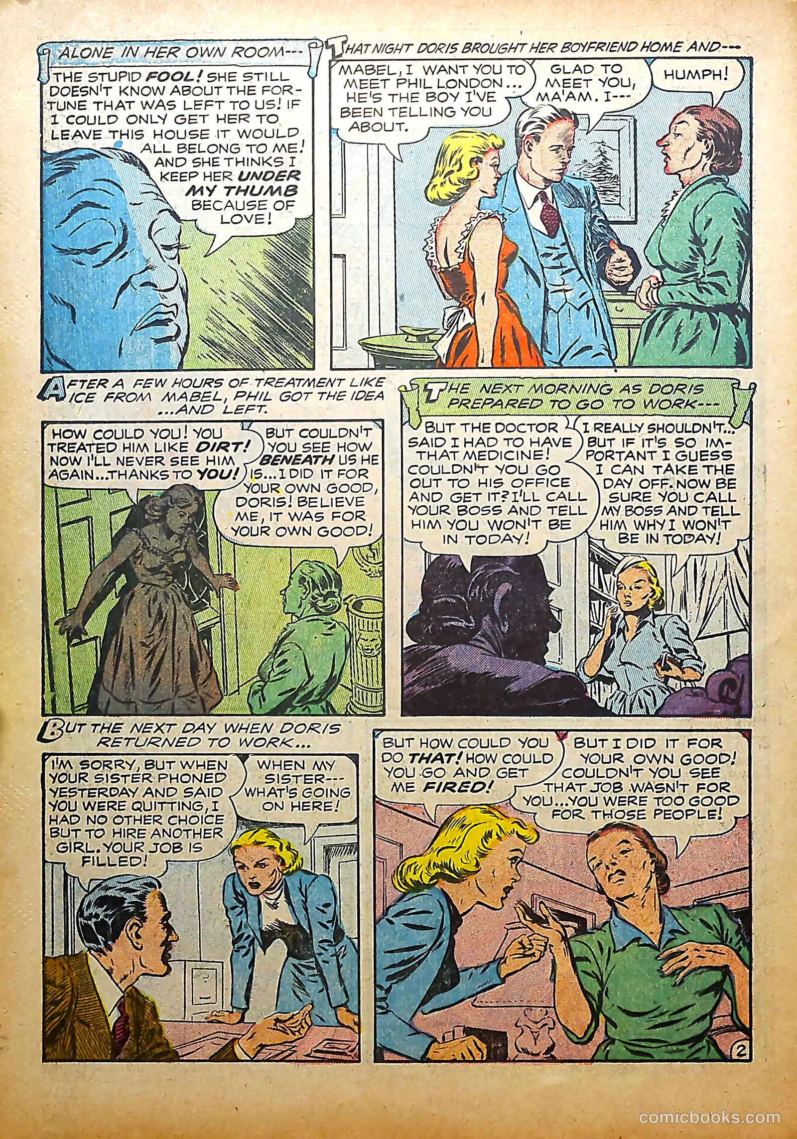 Weird Tales of the Future #5 (1953) — page 26 of 37