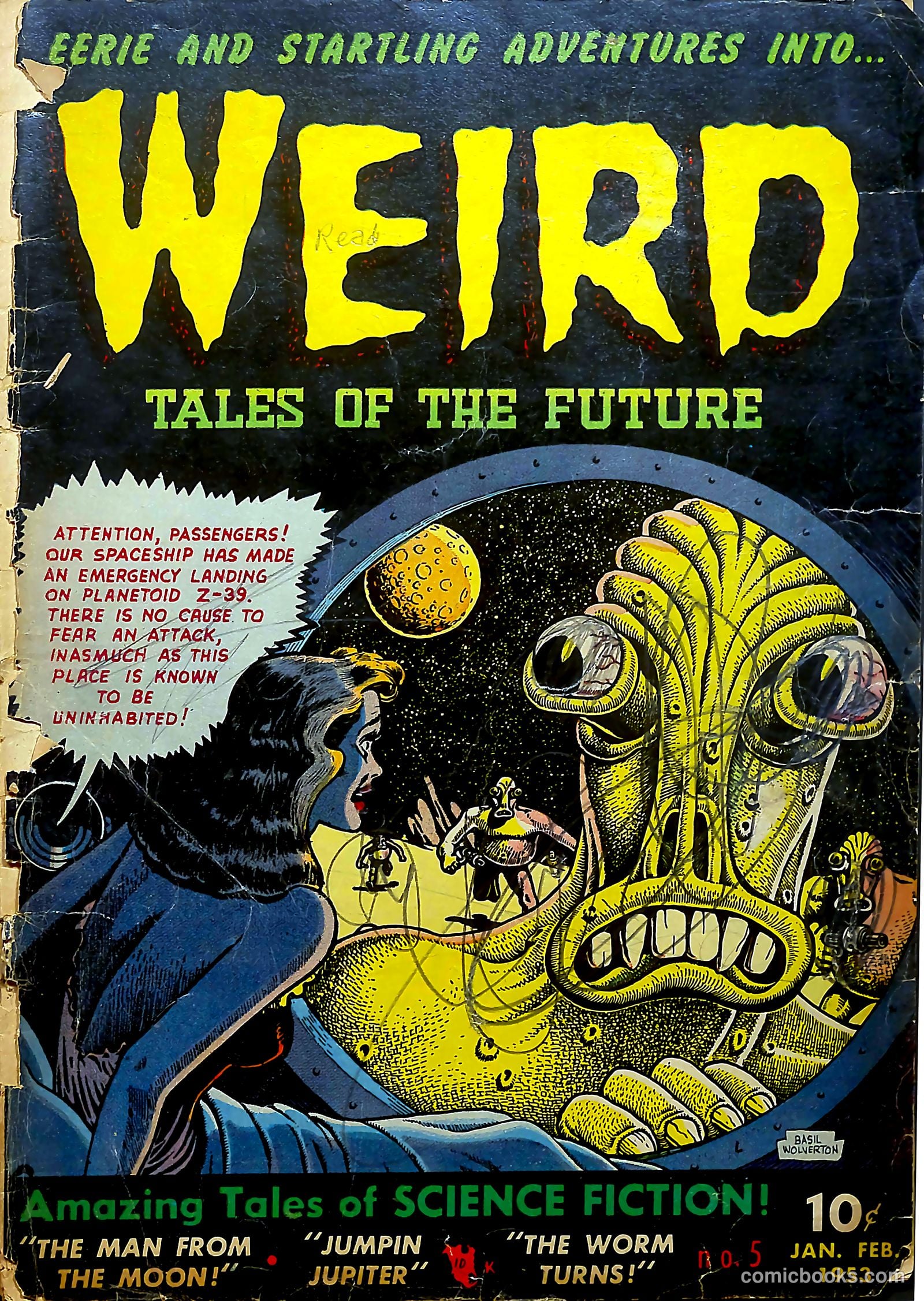 Weird Tales of the Future #5 (1953) — page 37 of 37
