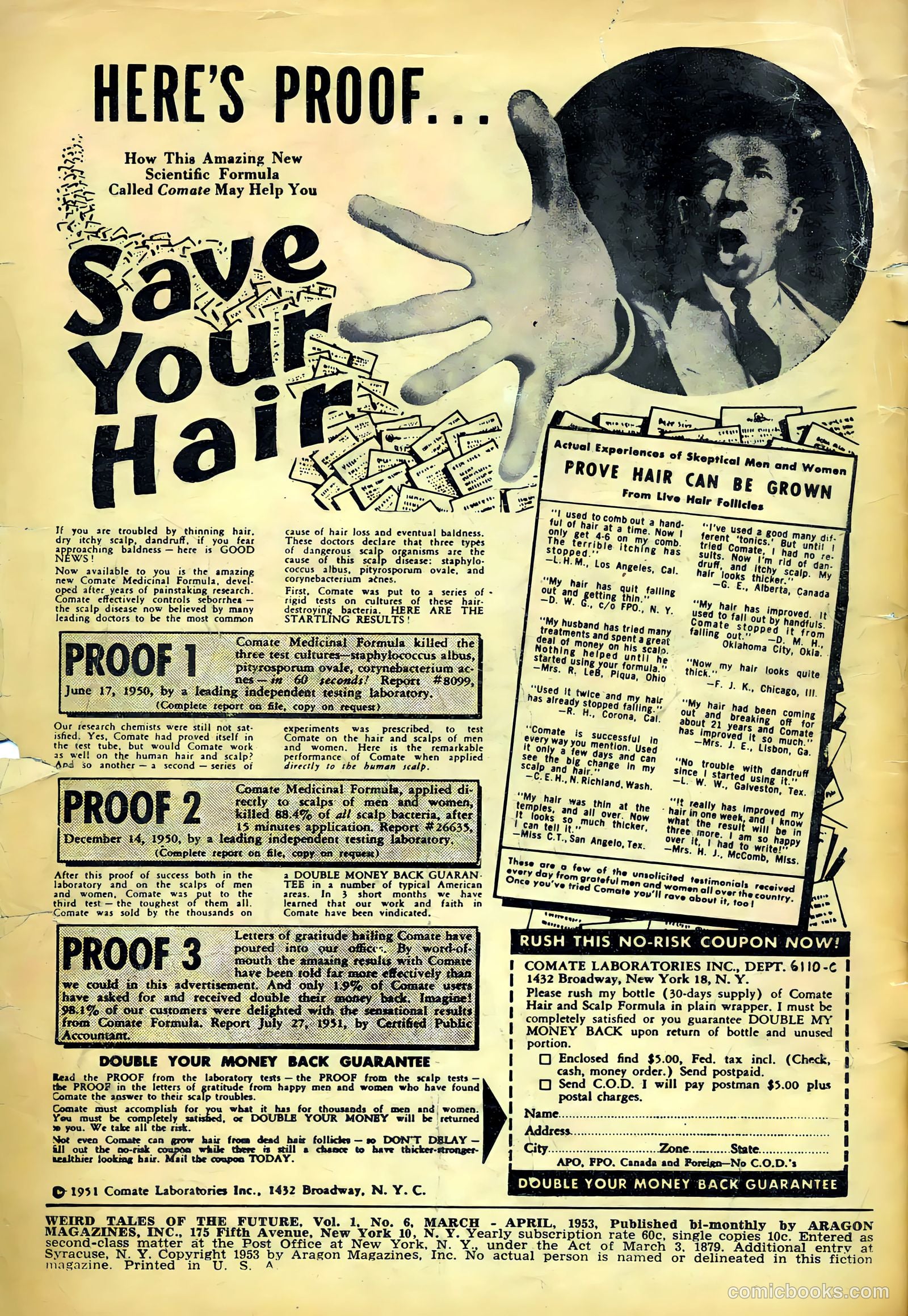 Weird Tales of the Future #6 (1953) — page 2 of 36