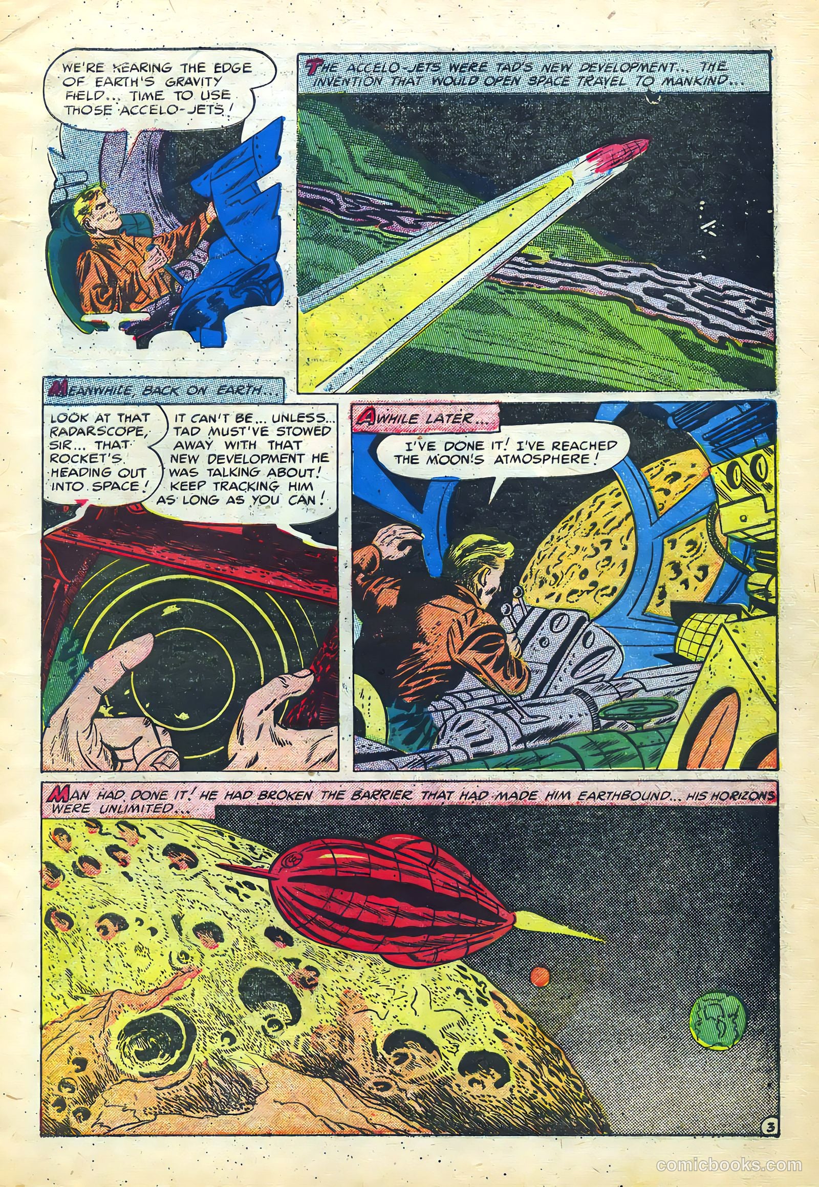 Weird Tales of the Future #6 (1953) — page 5 of 36