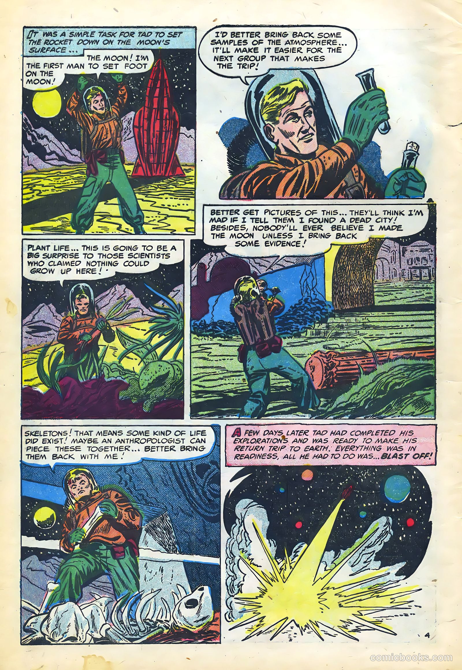 Weird Tales of the Future #6 (1953) — page 6 of 36