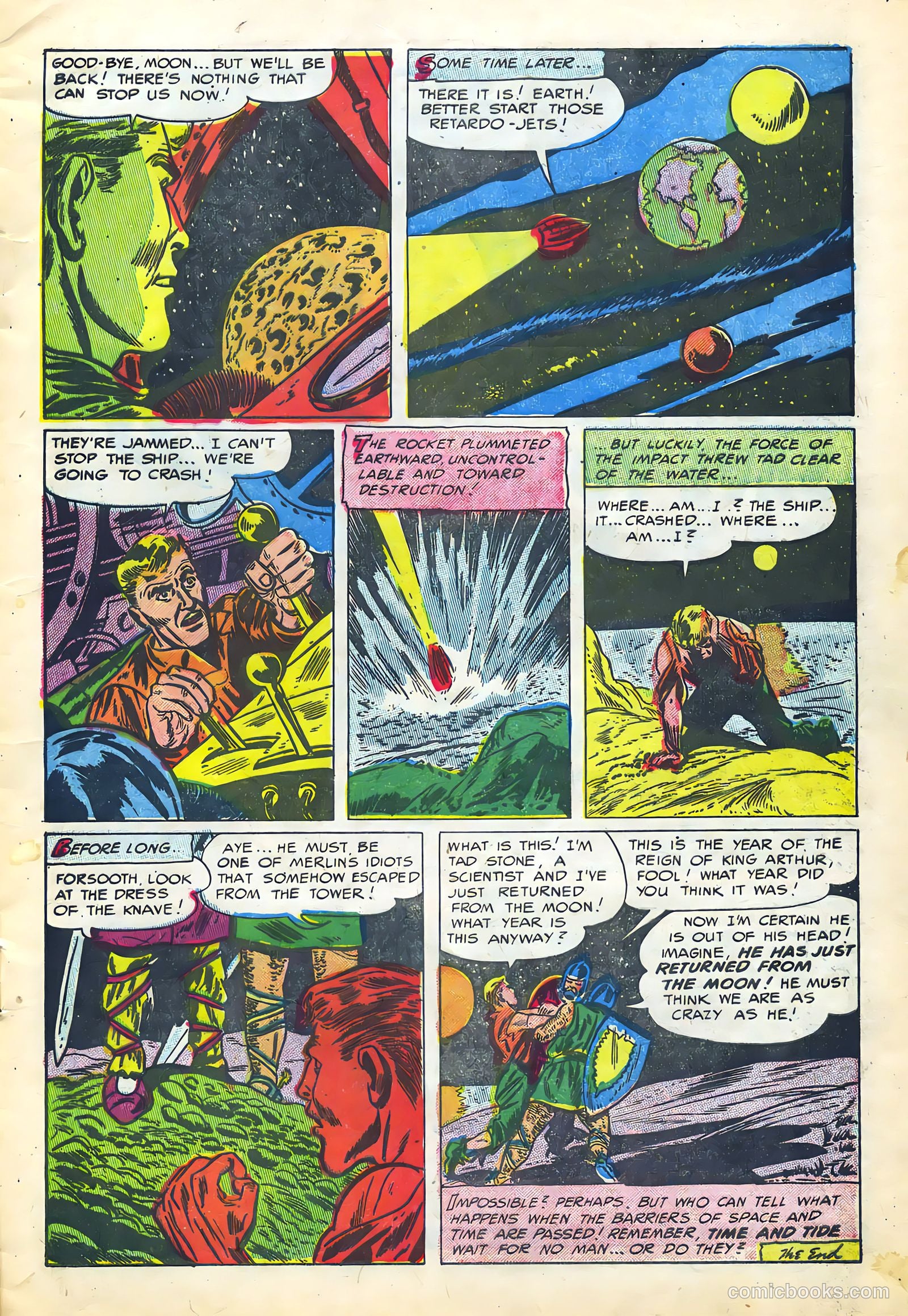 Weird Tales of the Future #6 (1953) — page 7 of 36