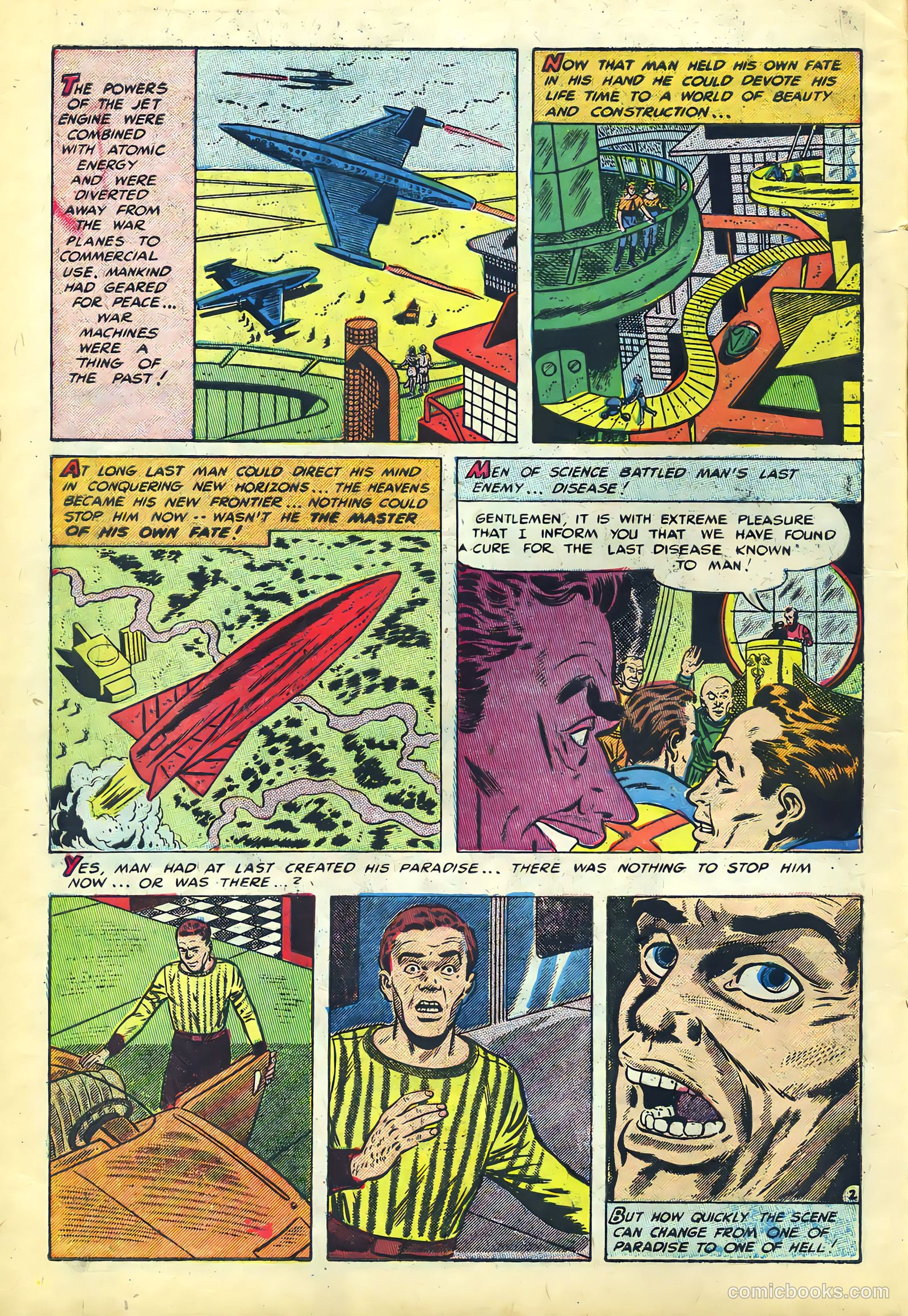 Weird Tales of the Future #6 (1953) — page 10 of 36