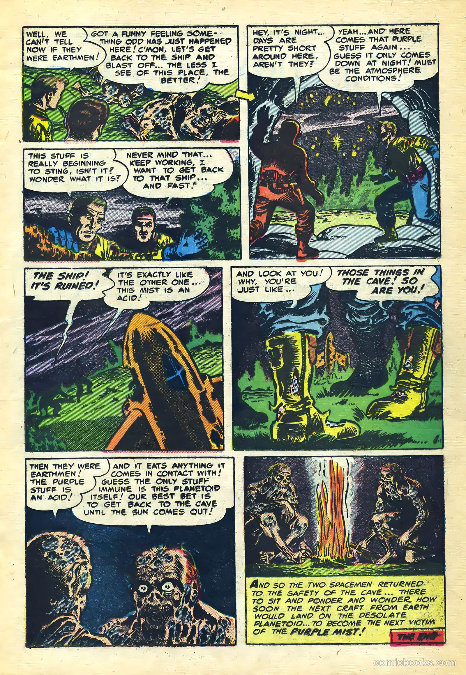 Weird Tales of the Future #6 (1953) — page 17 of 36