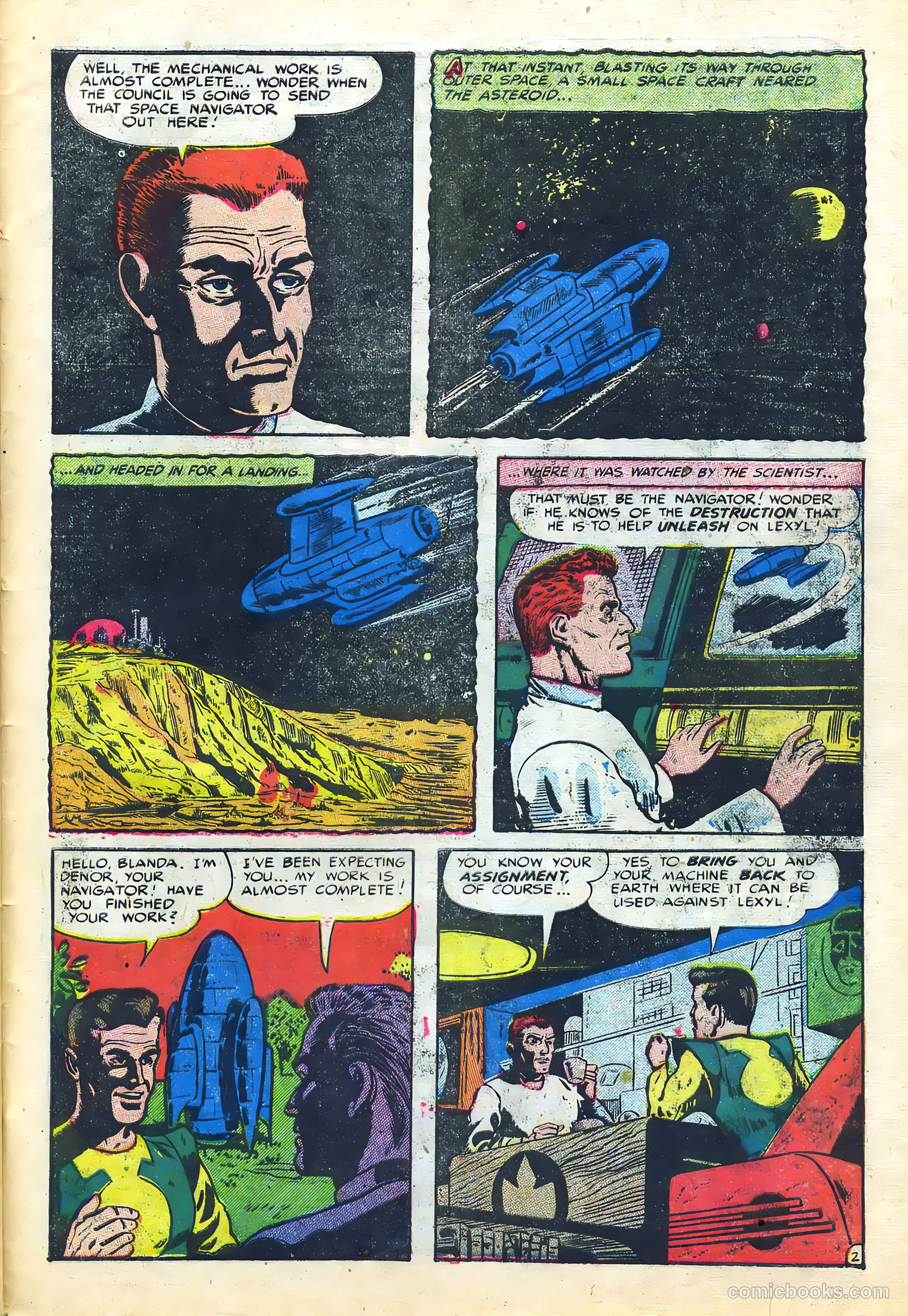 Weird Tales of the Future #6 (1953) — page 29 of 36