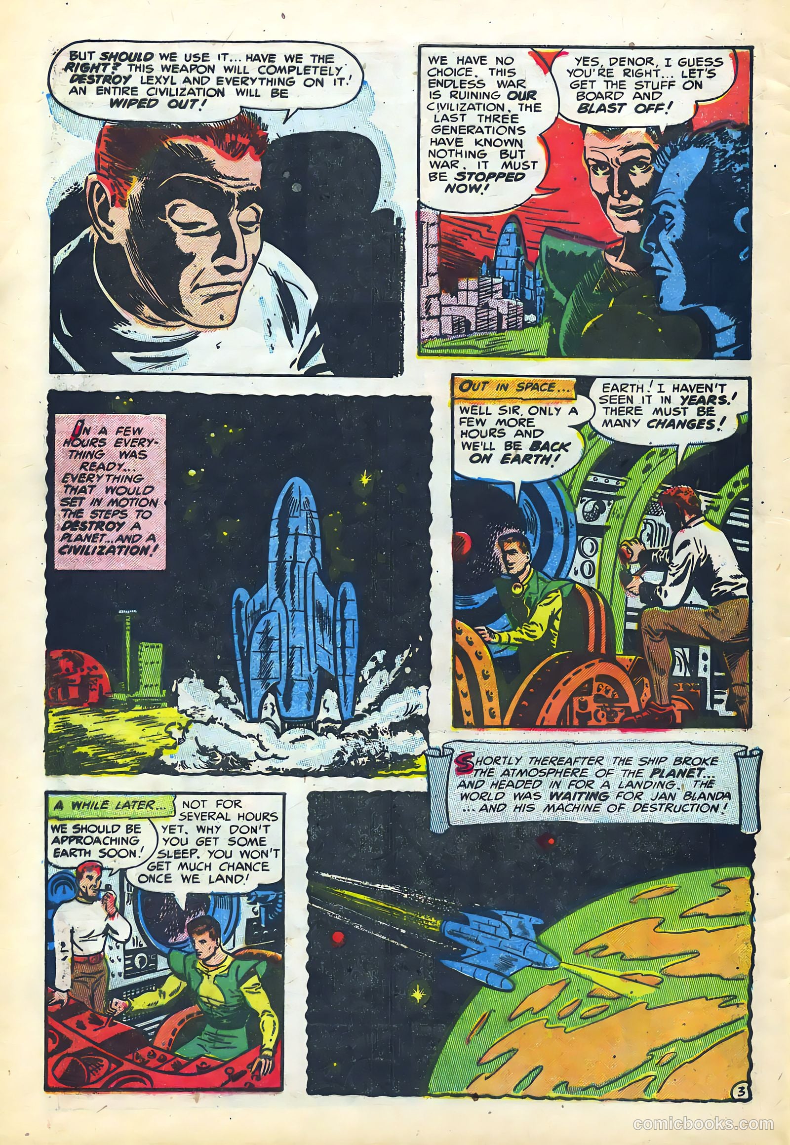 Weird Tales of the Future #6 (1953) — page 30 of 36