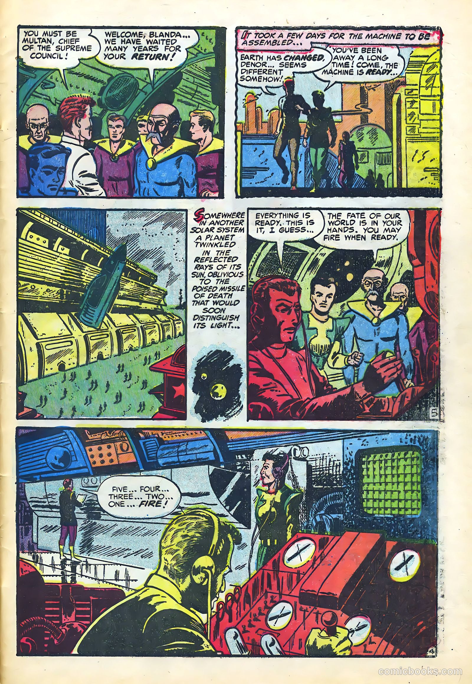 Weird Tales of the Future #6 (1953) — page 31 of 36