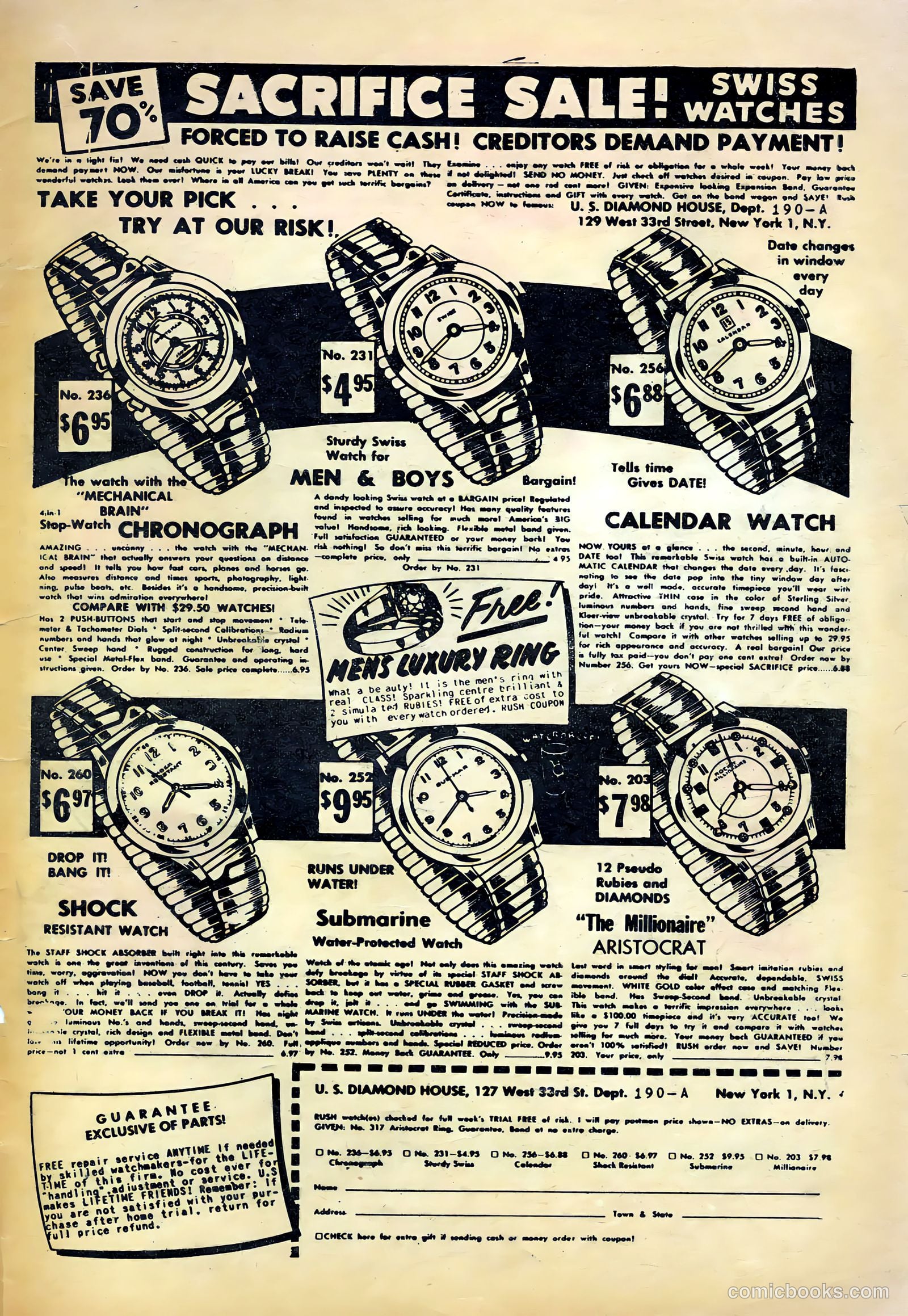 Weird Tales of the Future #6 (1953) — page 35 of 36