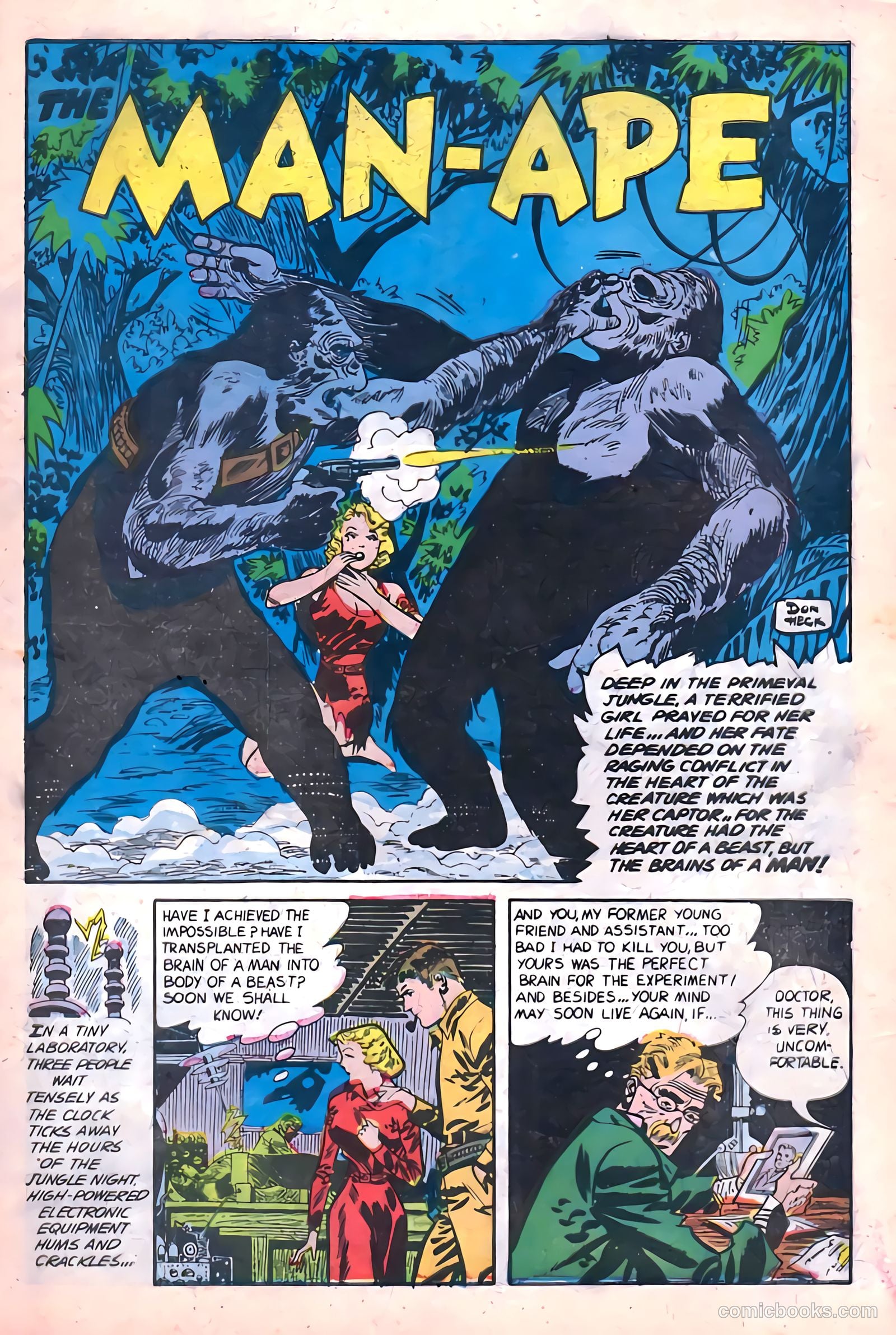 Weird Terror #10 (1954) — page 3 of 36