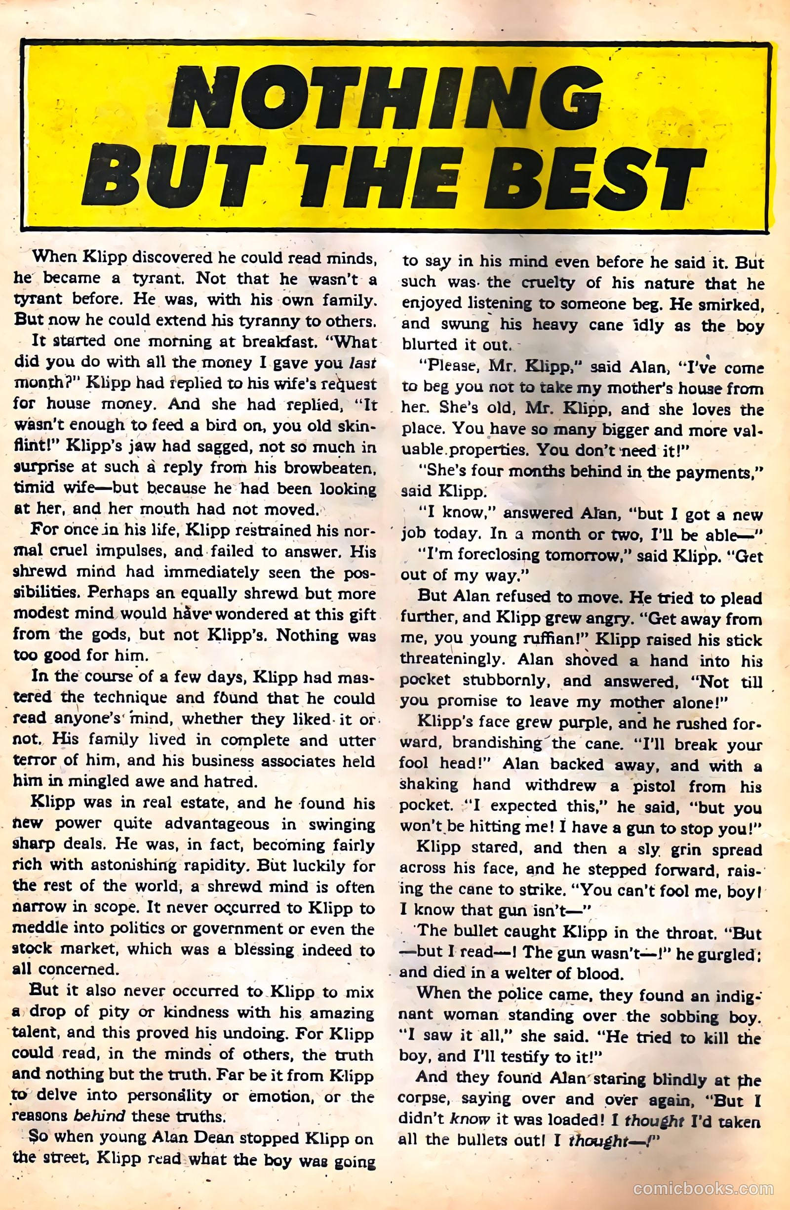 Weird Terror #10 (1954) — page 8 of 36