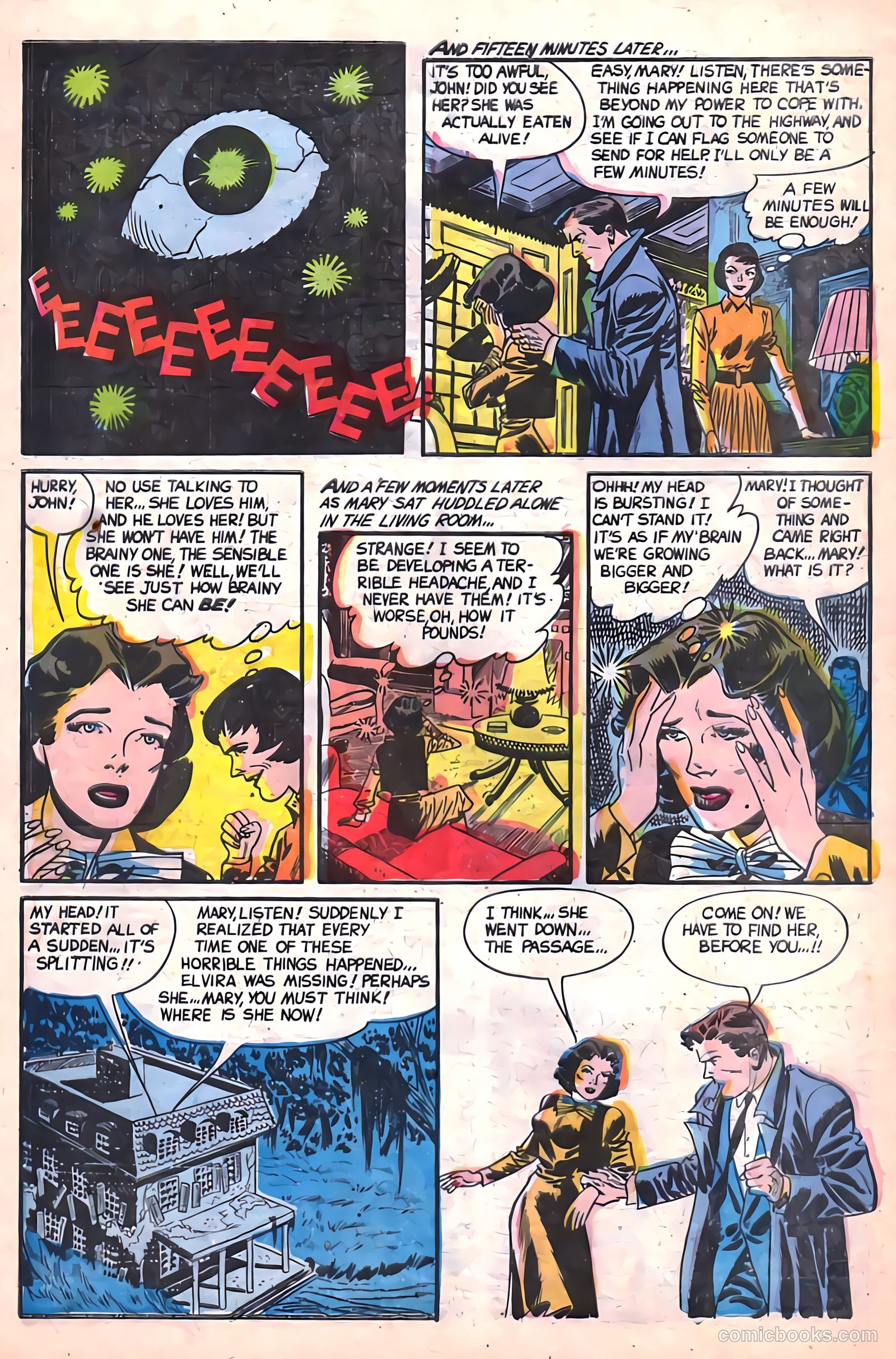 Weird Terror #10 (1954) — page 32 of 36
