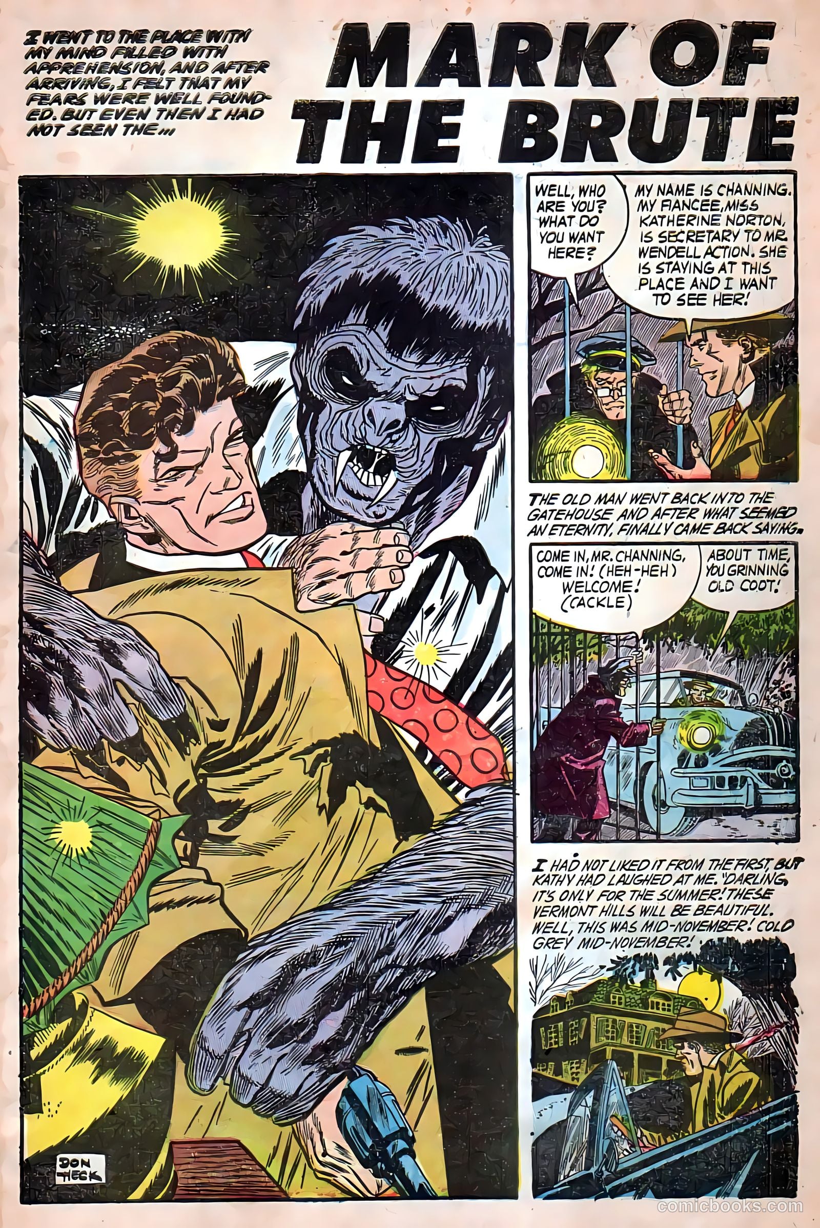 Weird Terror #11 (1954) — page 3 of 36